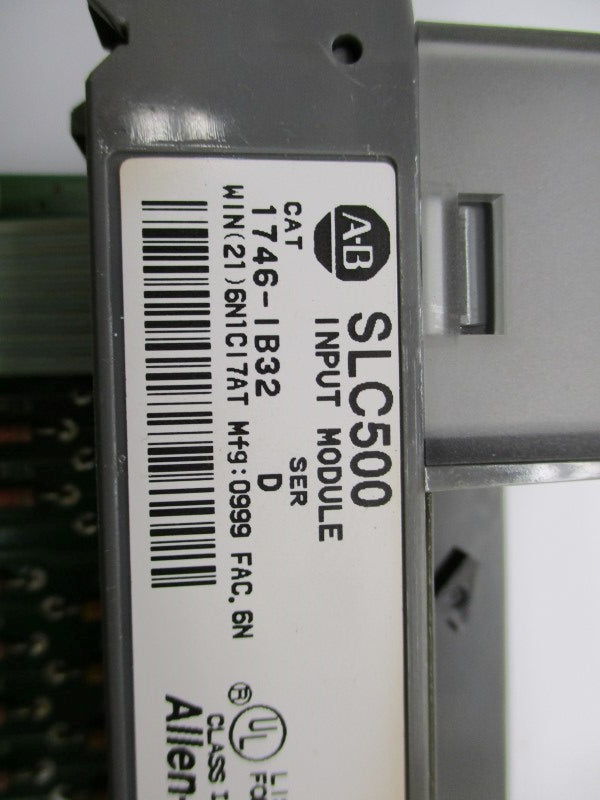 ALLEN BRADLEY 1746-IB32 SER. D (AS PICTURED) UNMP