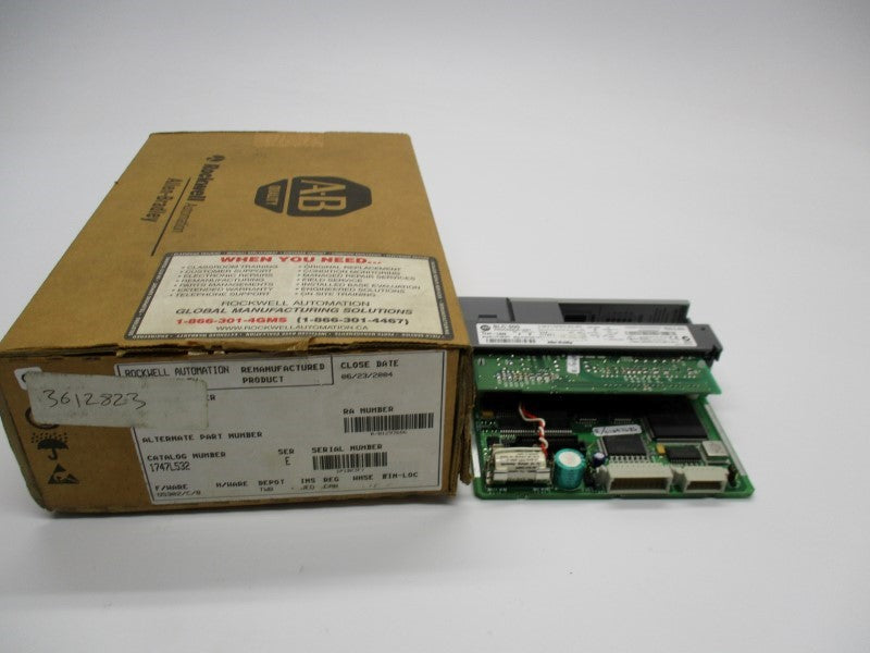 ALLEN BRADLEY 1747-L532 SER. E F/W 8 (NO KEY) REMAN