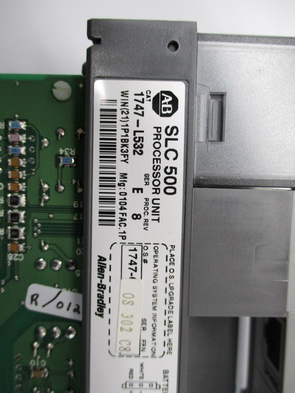 ALLEN BRADLEY 1747-L532 SER. E F/W 8 (NO KEY) REMAN