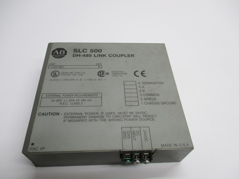 ALLEN BRADLEY 1747-AIC SER. B (AS PICTURED) UNMP
