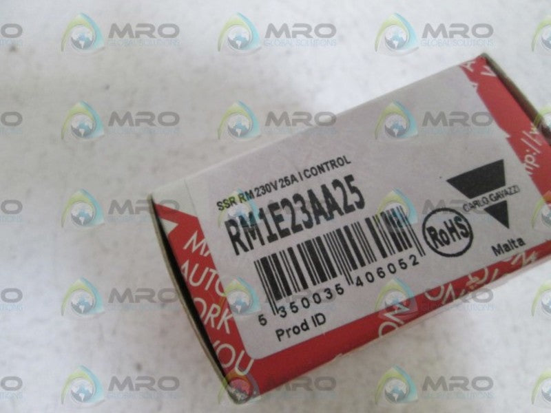 CARLO GAVAZZI PANEL MOUNT RELAY RM1E23AA25  NSMP