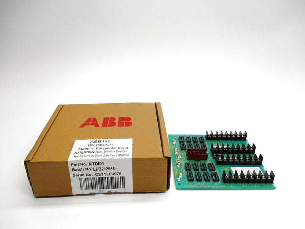 ABB NTDI01 120/125V 3A NSMP