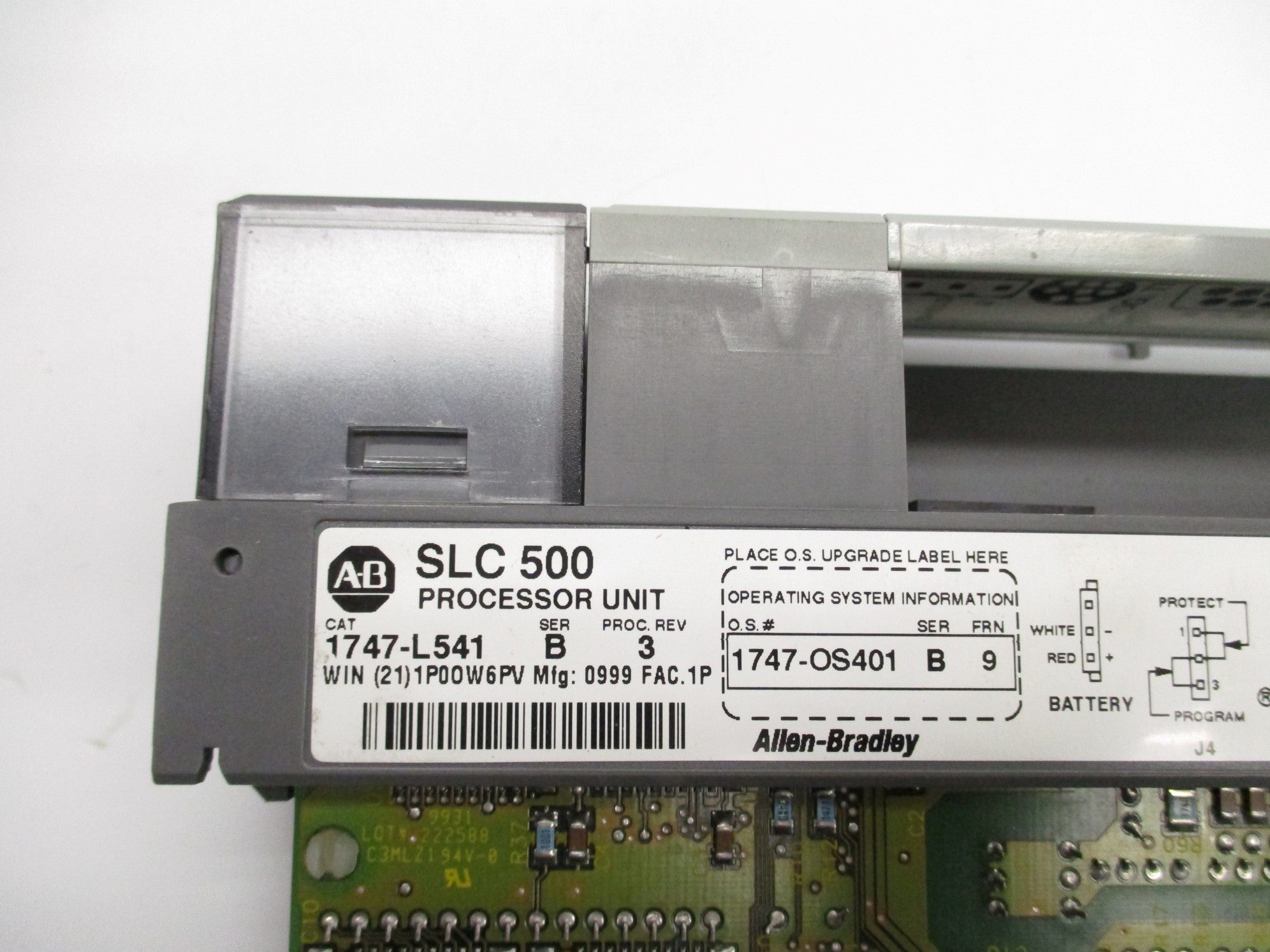 ALLEN BRADLEY 1747-L541 SER. B F/W 9 (NO KEY) NSNP