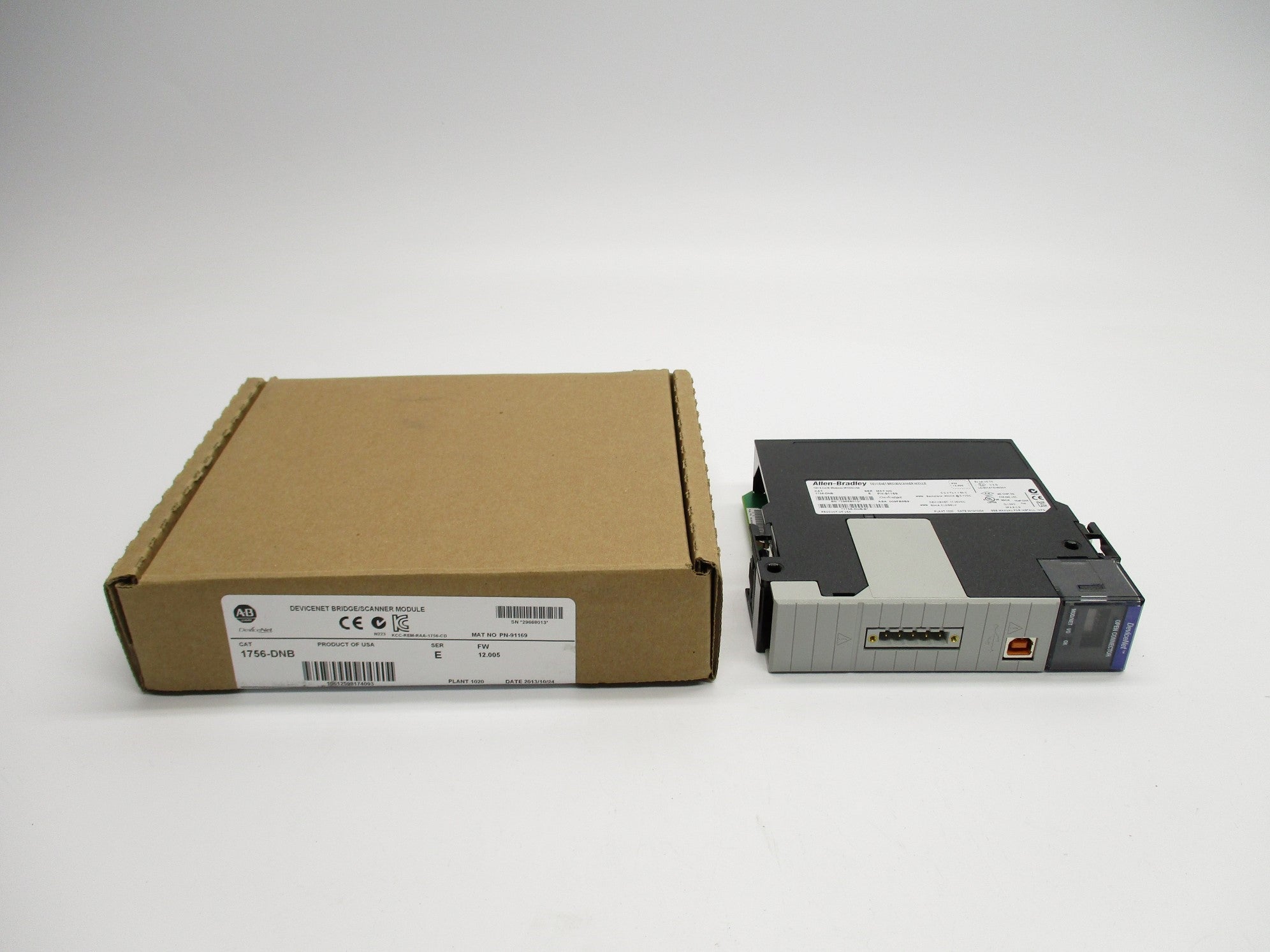 ALLEN BRADLEY 1756-DNB SER. E F/W 12.005 NSMP