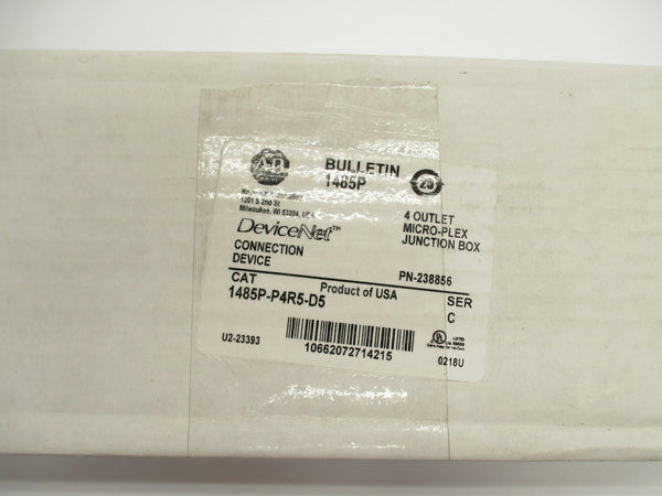 ALLEN BRADLEY 1485P-P4R5-D5 SER. C NSMP