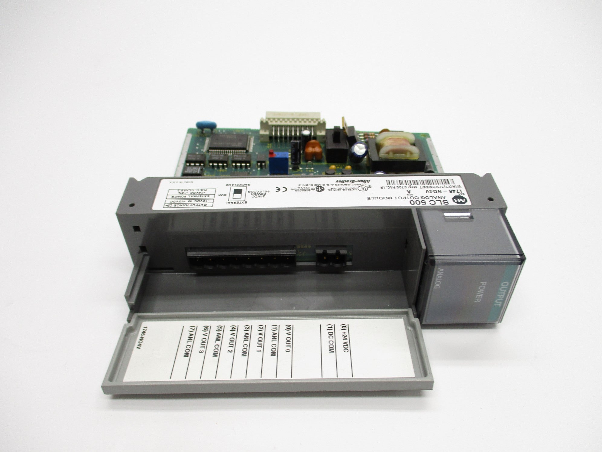 ALLEN BRADLEY 1746-NO4V SER. A (NO TERMINAL) NSNP