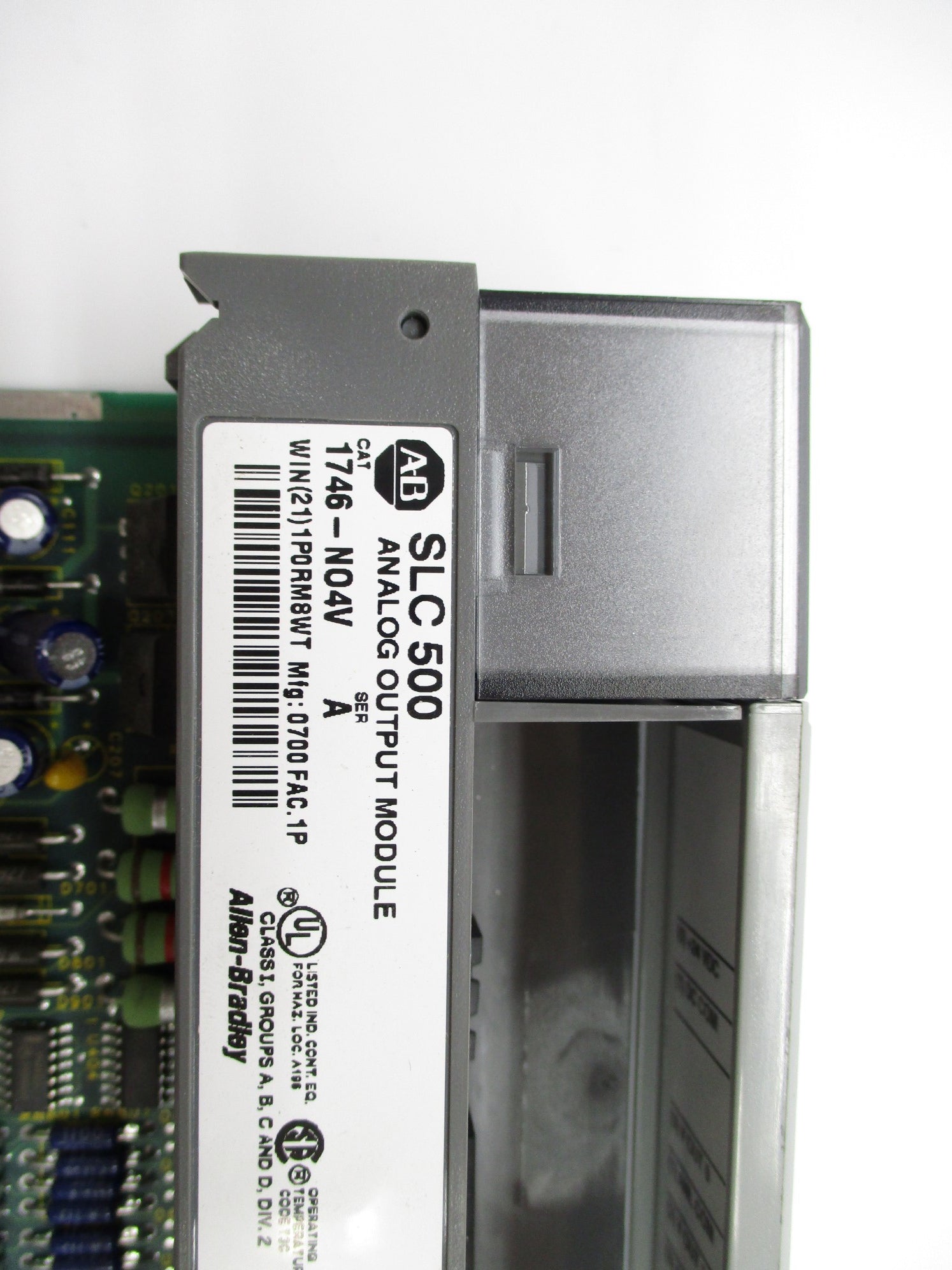 ALLEN BRADLEY 1746-NO4V SER. A (NO TERMINAL) NSNP