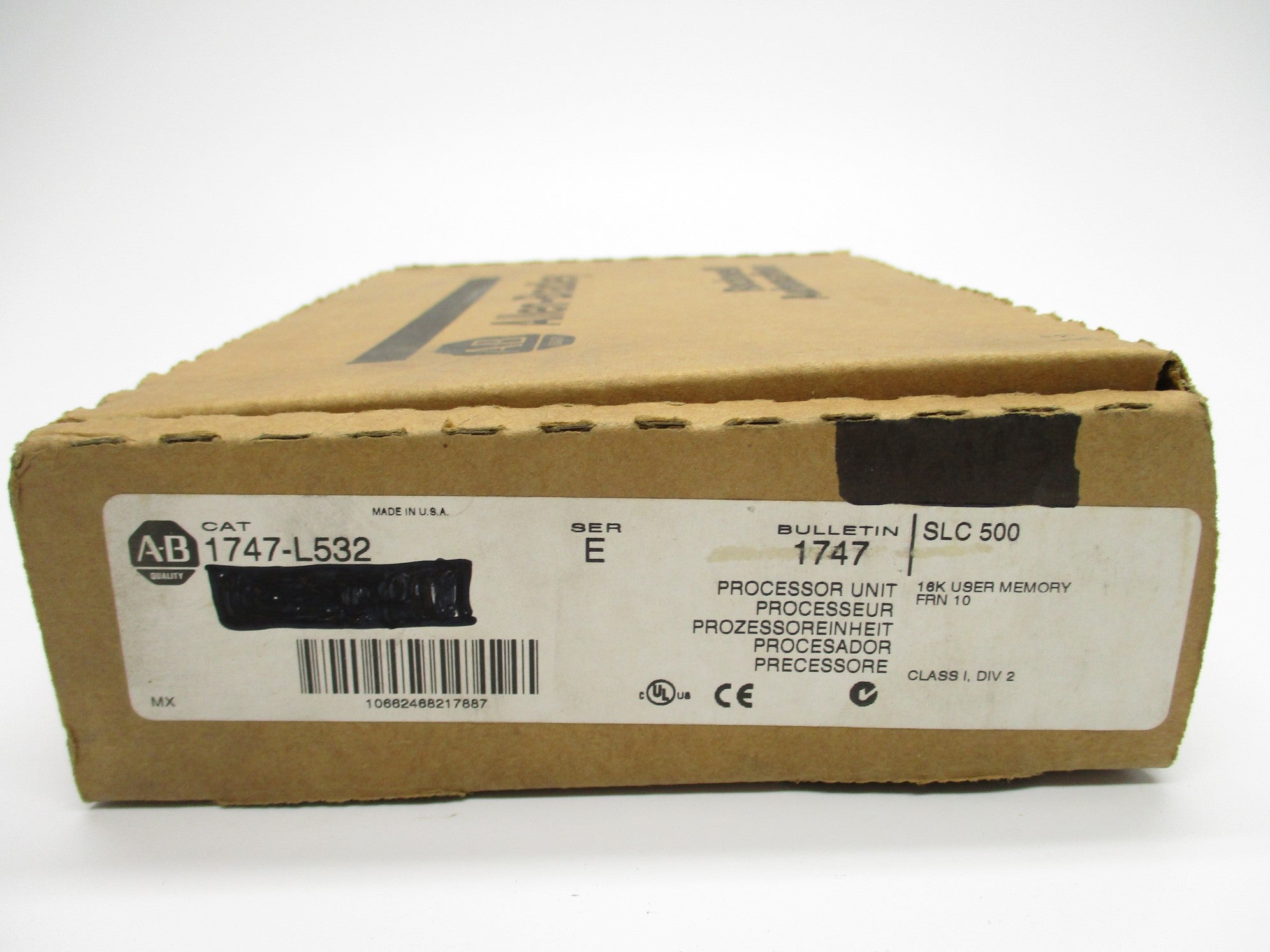 ALLEN BRADLEY 1747-L532 SER. E F/W 10 NSMP
