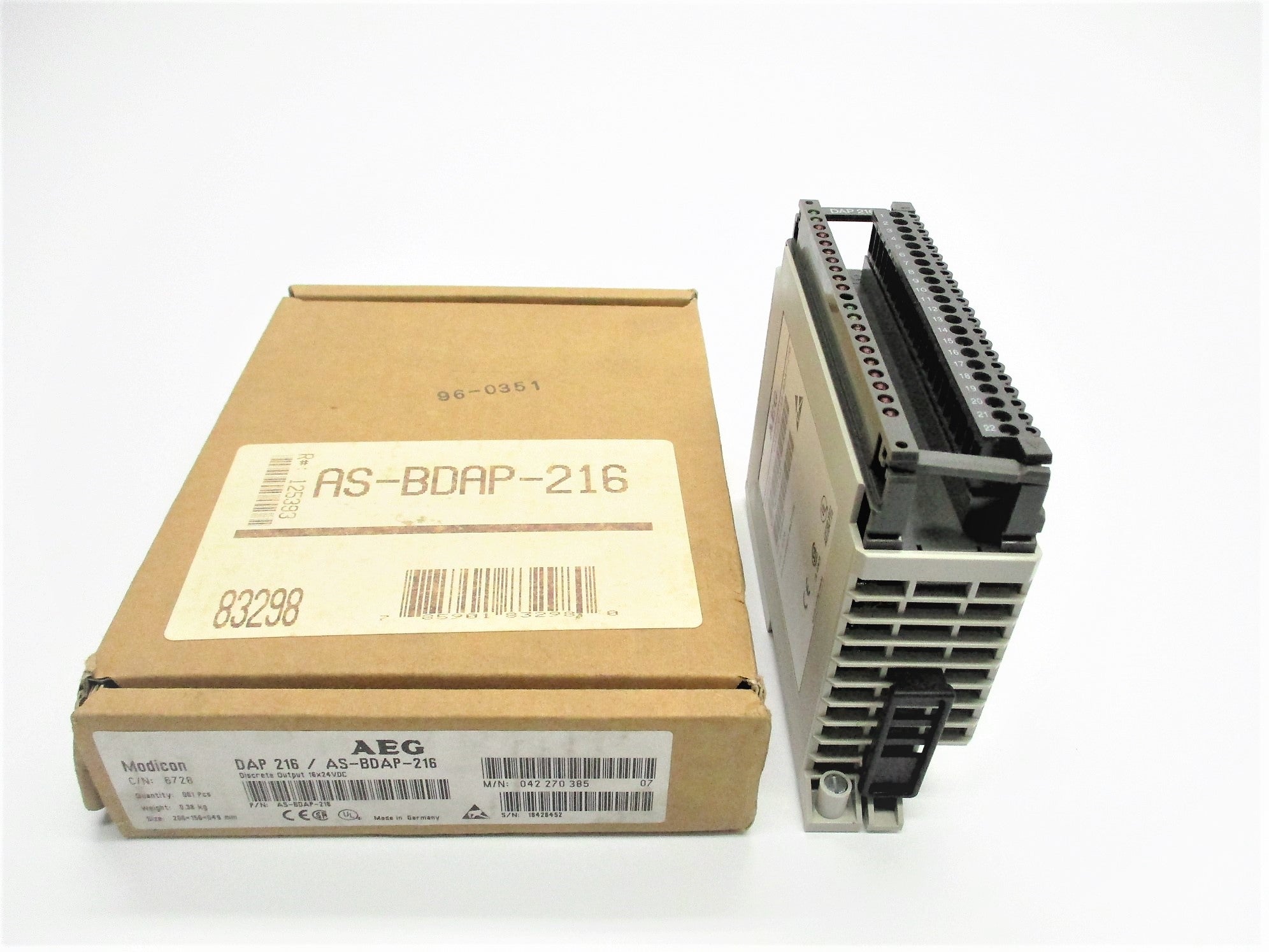 AEG DAP216/AS-BDAP-216 24VDC NSMP