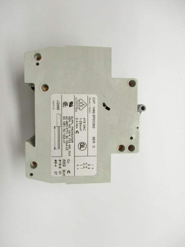 ALLEN BRADLEY 1492-SP2C300 SER. C 30A 415VAC NSMP