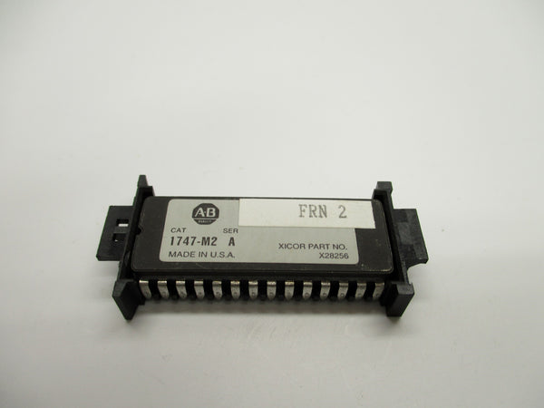 ALLEN BRADLEY 1747-M2 SER. A F/W 2  (BK/YL) NSMP