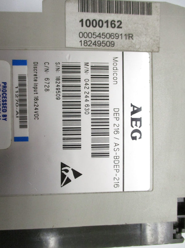 AEG DEP216/AS-BDEP-216 UNMP