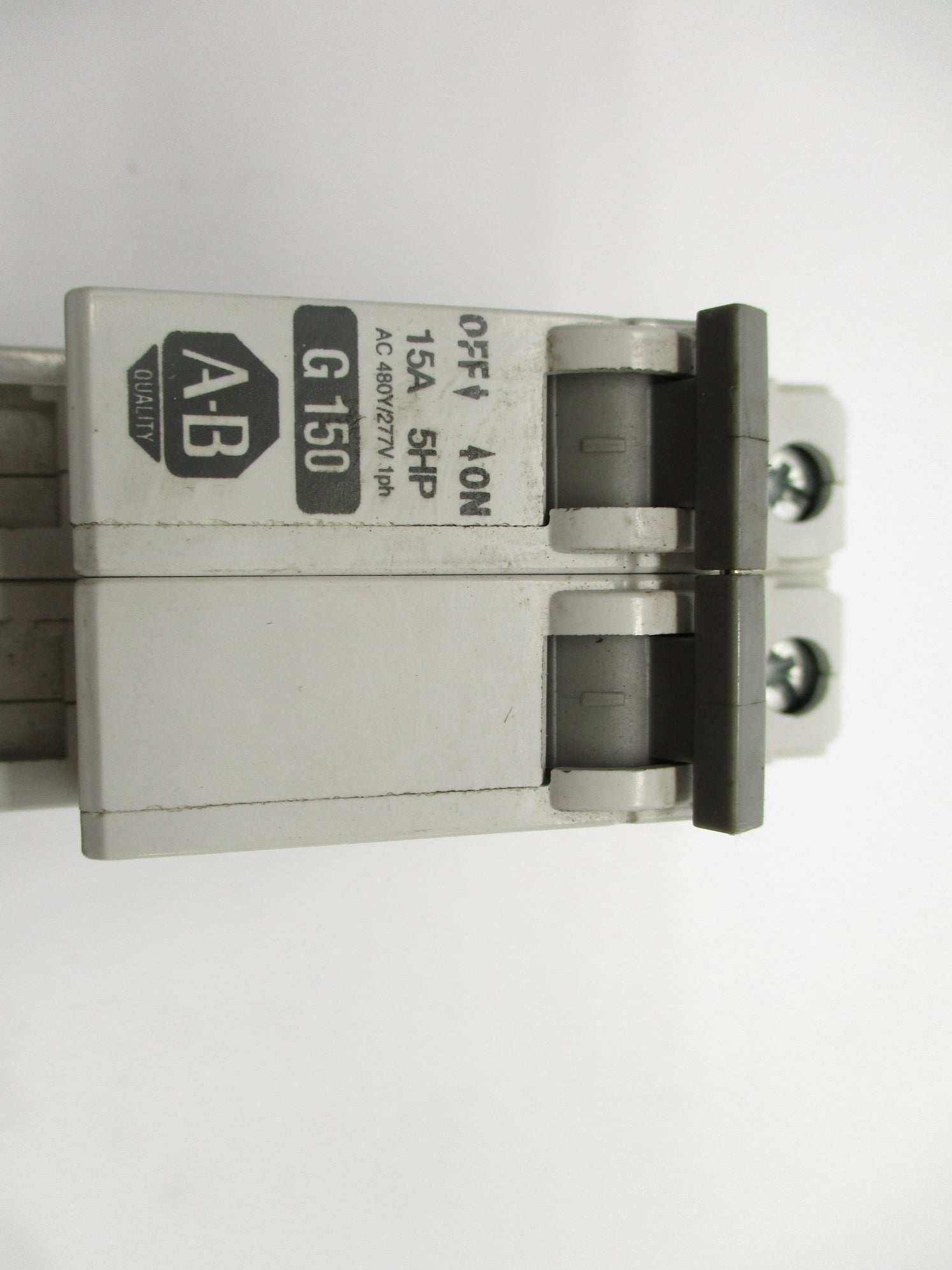 ALLEN BRADLEY 1492-CB2-G150 SER. C 15A 480/277V (AS PICTURED) UNMP