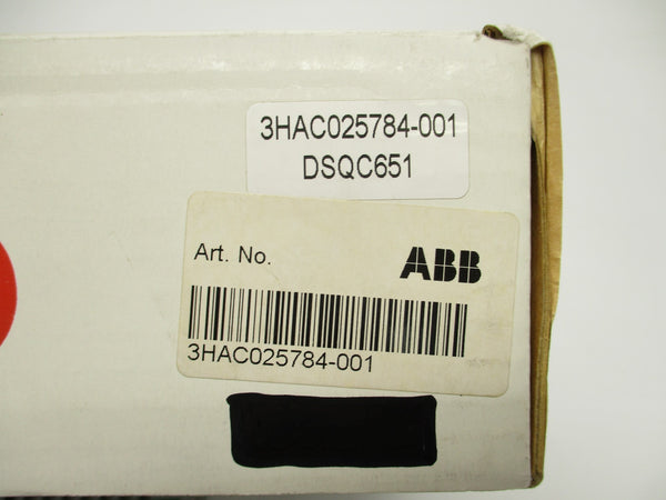 ABB 3HAC025784-001 DSQC651 NSMP