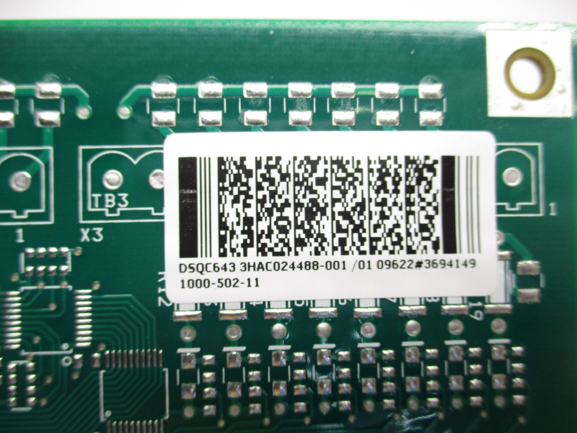 ABB DSQC643 3HAC024488-001/01 NSNP