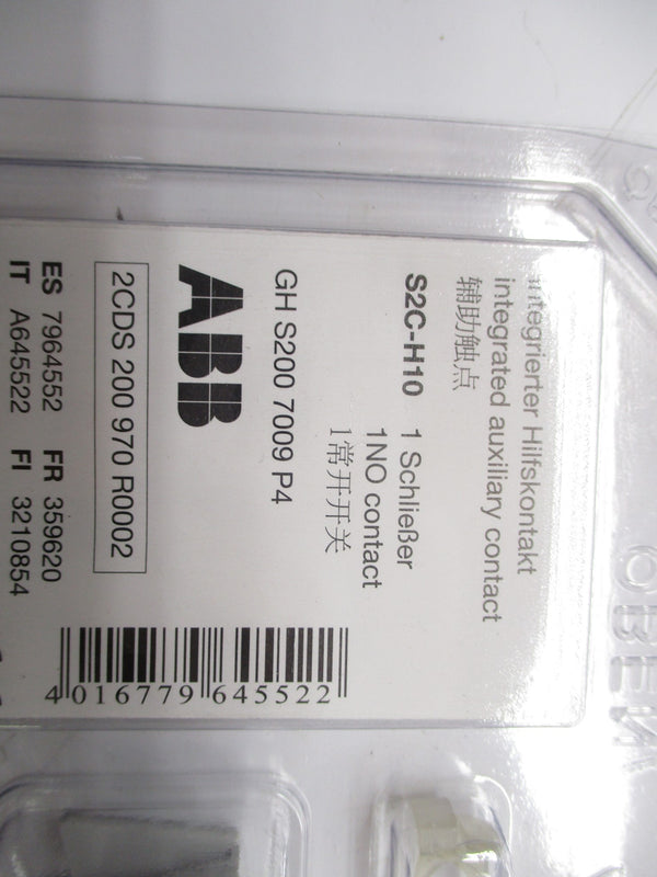 ABB 2CDS200970R0002 S2C-H10 NSMP