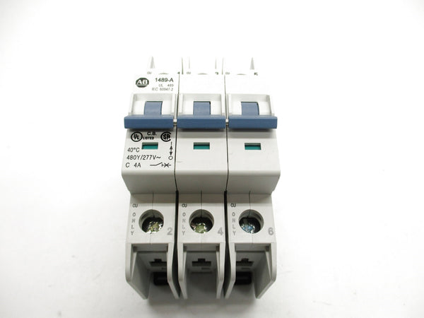 ALLEN BRADLEY 1489-A3C040 SER. A 480/277V 4A NSNP