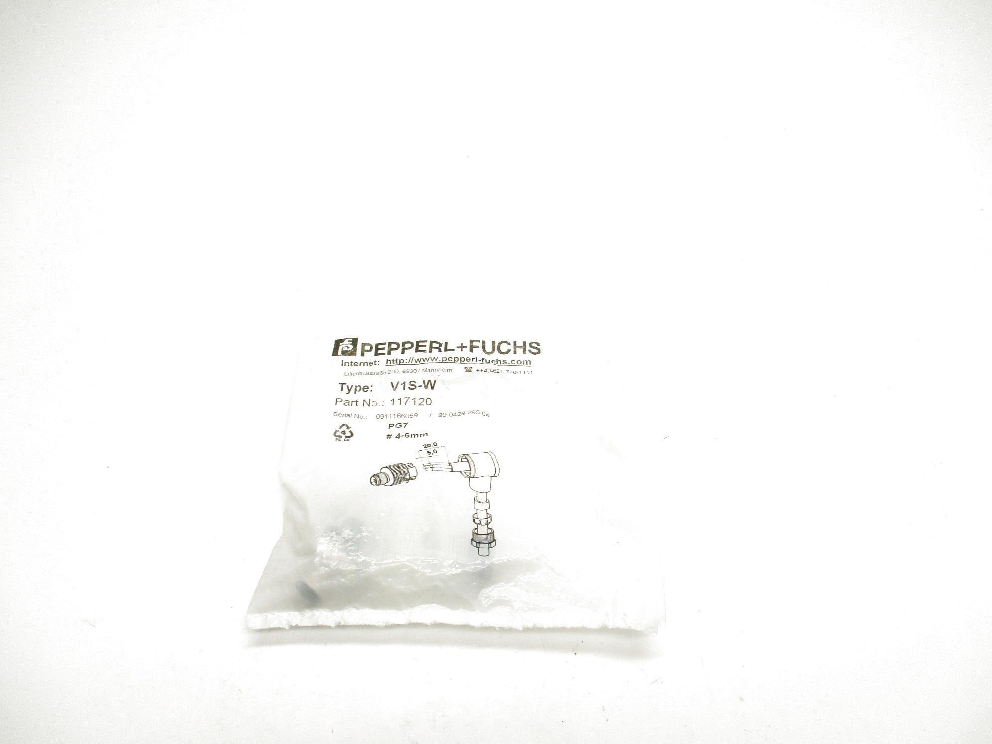 PEPPERL+FUCHS V1S-W NSMP