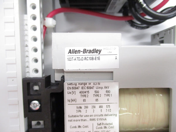 ALLEN BRADLEY 103T-ATDJ2-RC10B-E1E SER. A (BR/WH) NSMP