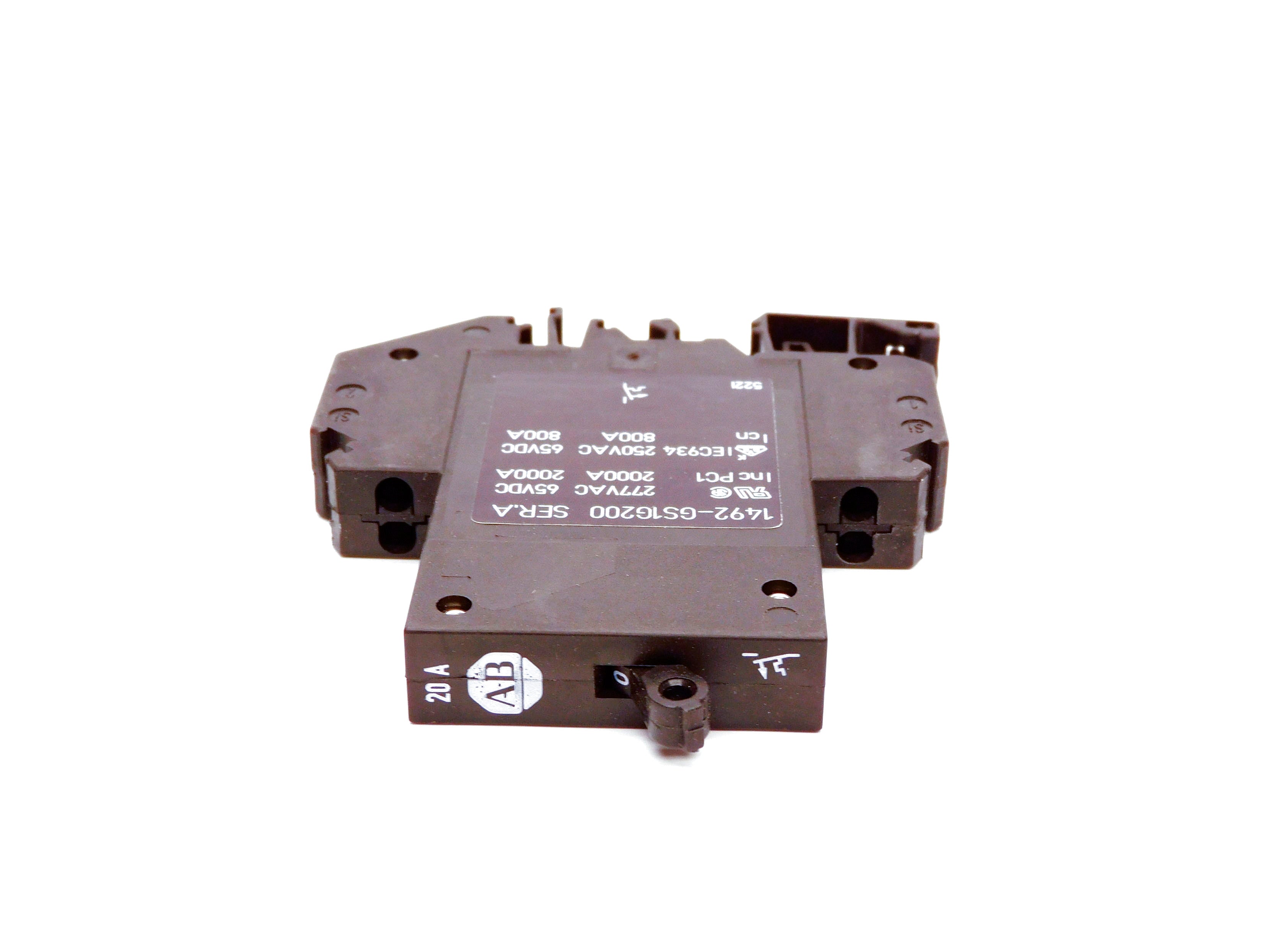 ALLEN BRADLEY 1492-GS1G200 SER. A 277VAC 20A NSMP