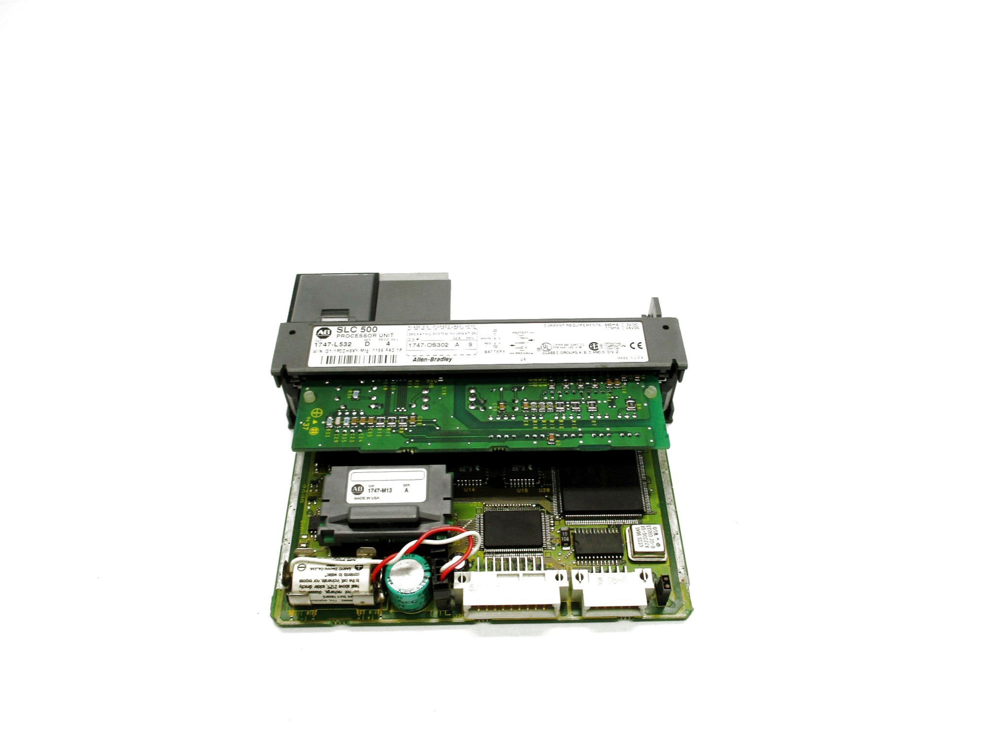 ALLEN BRADLEY 1747-L532 SER. D F/W 9 (NO KEY) UNMP