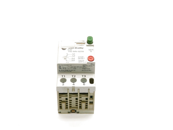 ALLEN BRADLEY 140-MN-0250 SER. D 1.6-2.5A 690V UNMP