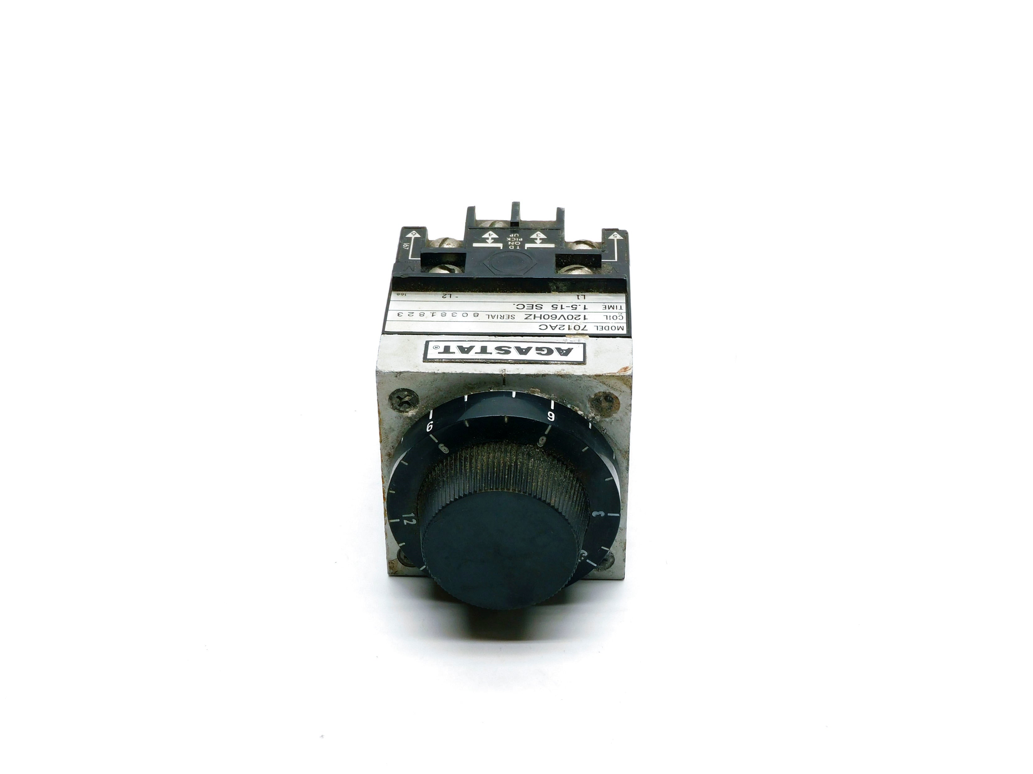 AGASTAT 7012AC 120V (AS PICTURED) UNMP