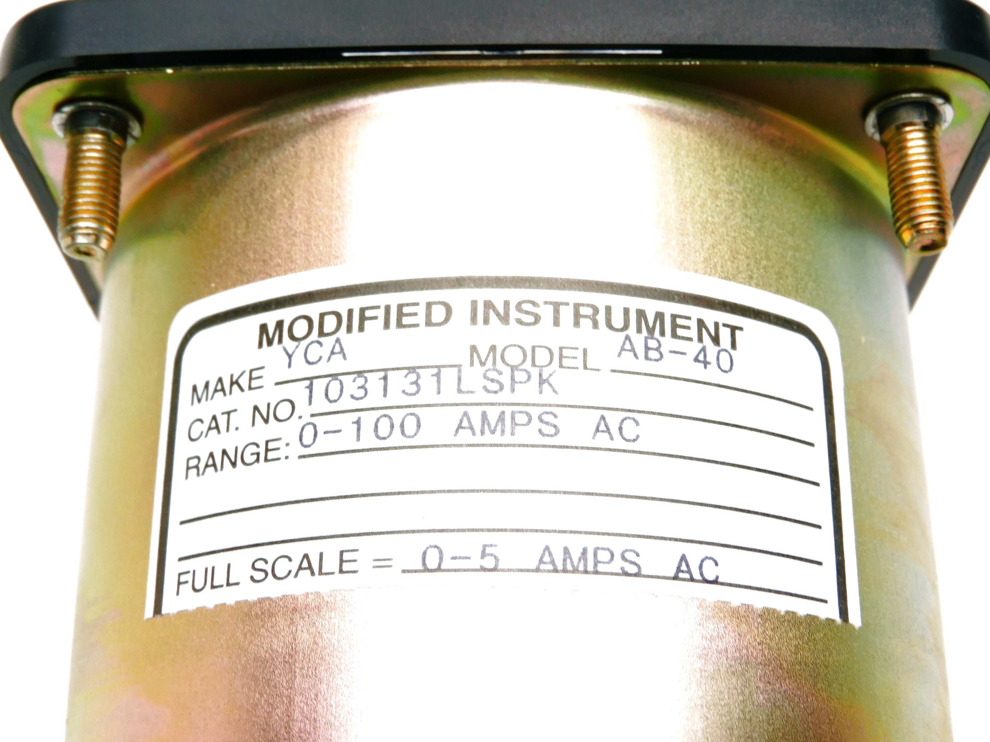 YOKOGAWA 103131LSPK 0-100ACA NSMP