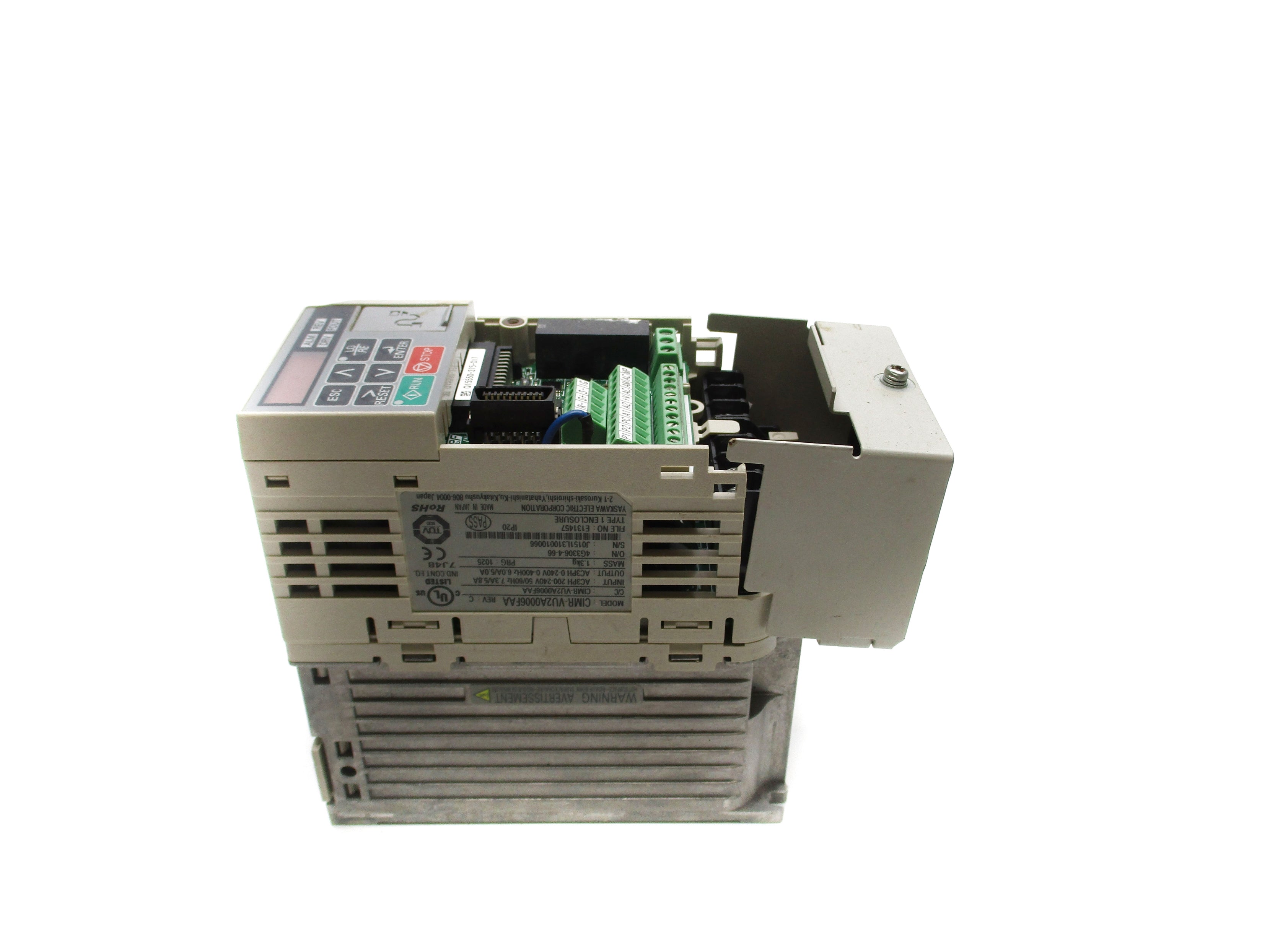 YASKAWA CIMR-VU2A0006FAA (AS PICTURED) UNMP