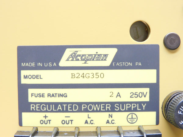 ACOPIAN B24G350 NSMP