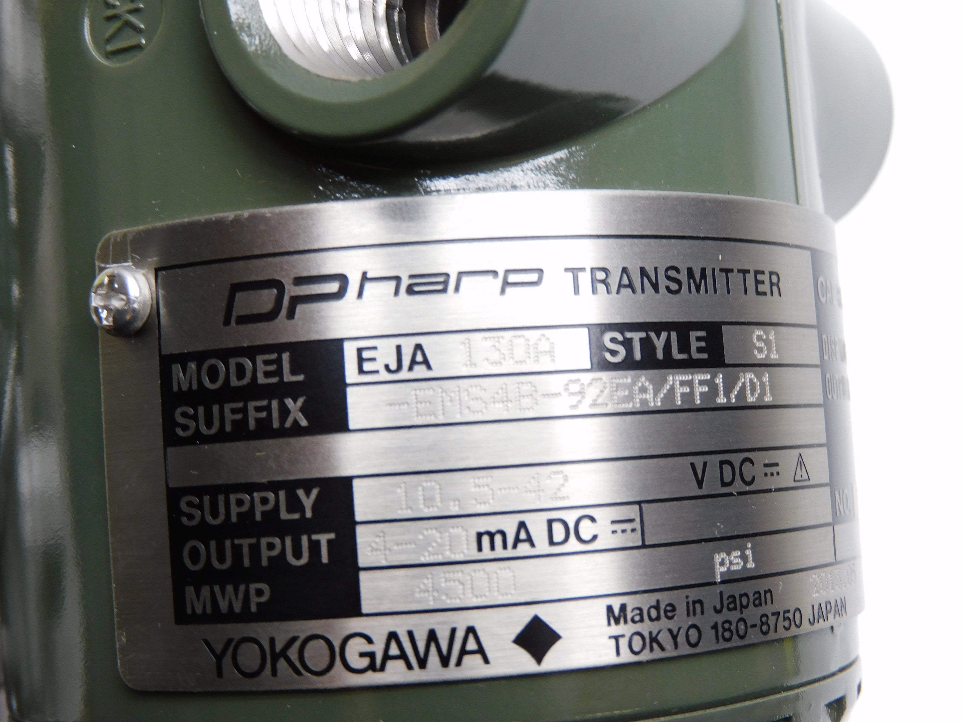 YOKOGAWA EJA130A-EMS4B-92EA/FF1/D1 NSMP