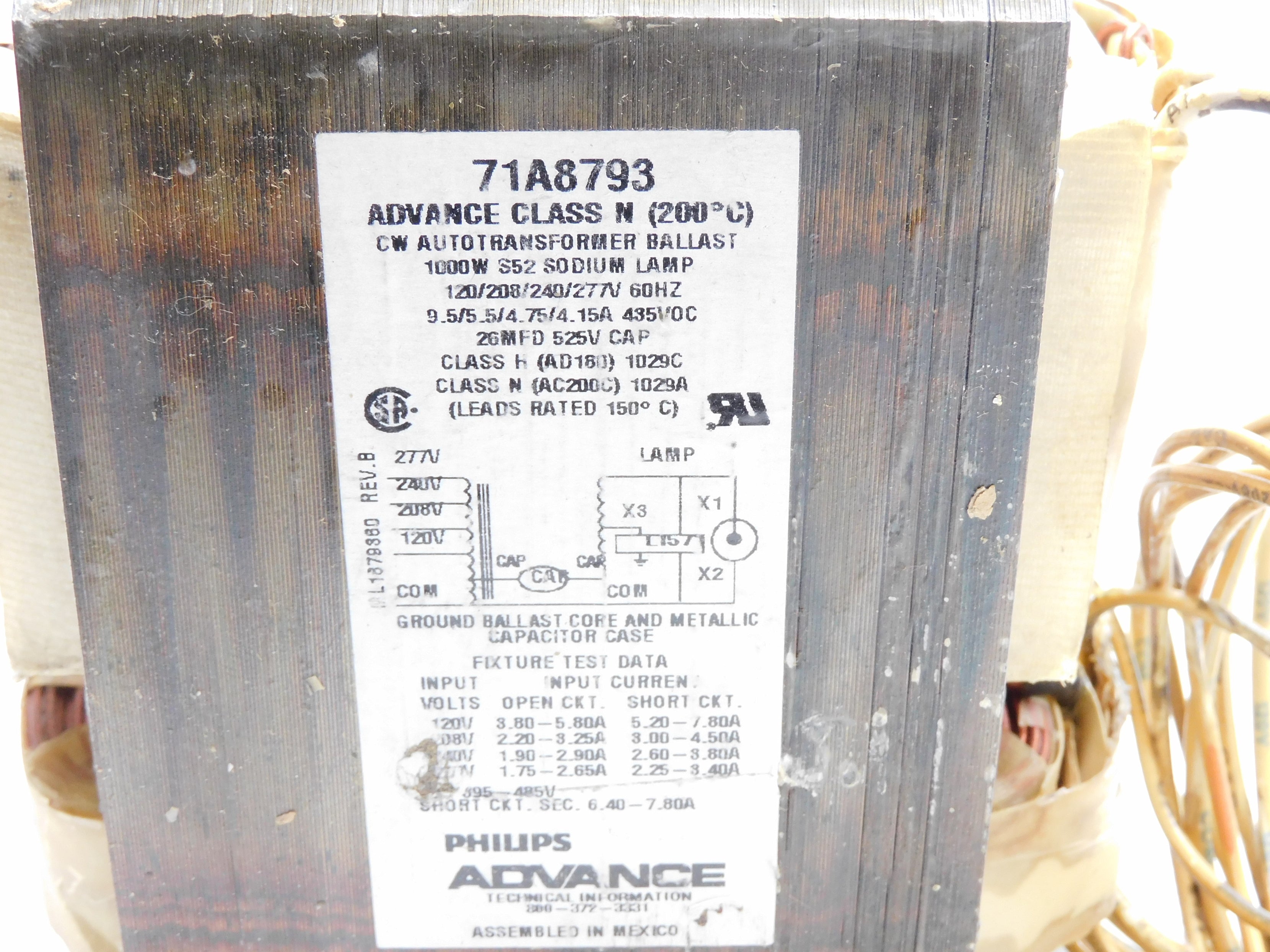 ADVANCE 71A8793 UNMP