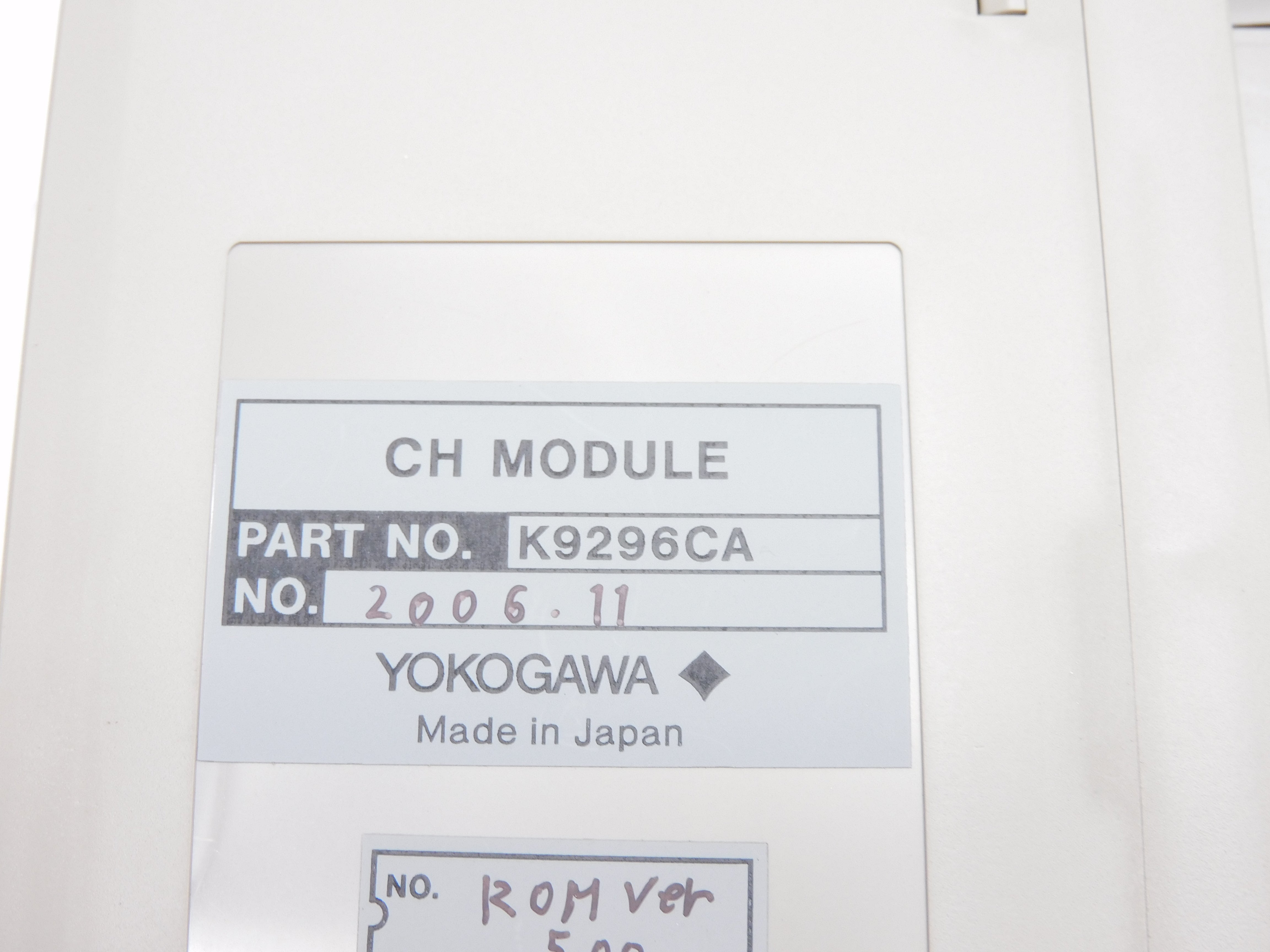 YOKOGAWA K9296CA UNMP
