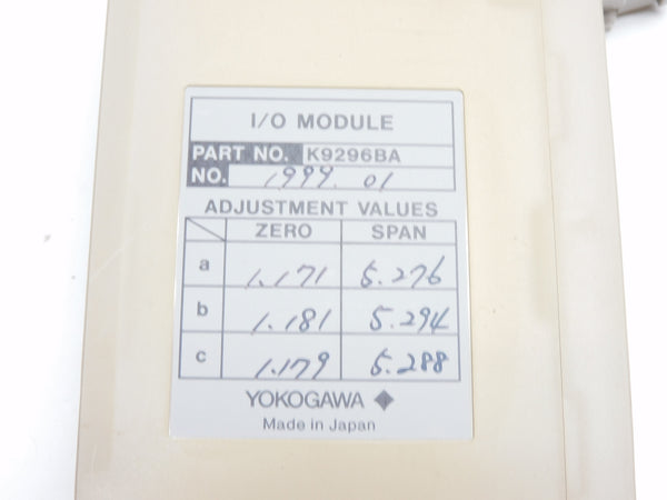 YOKOGAWA K9296BA UNMP