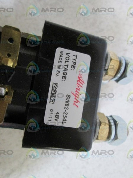 ALBRIGHT SWITCH  48V SW82-254L (WHITE BOX)  NSMP