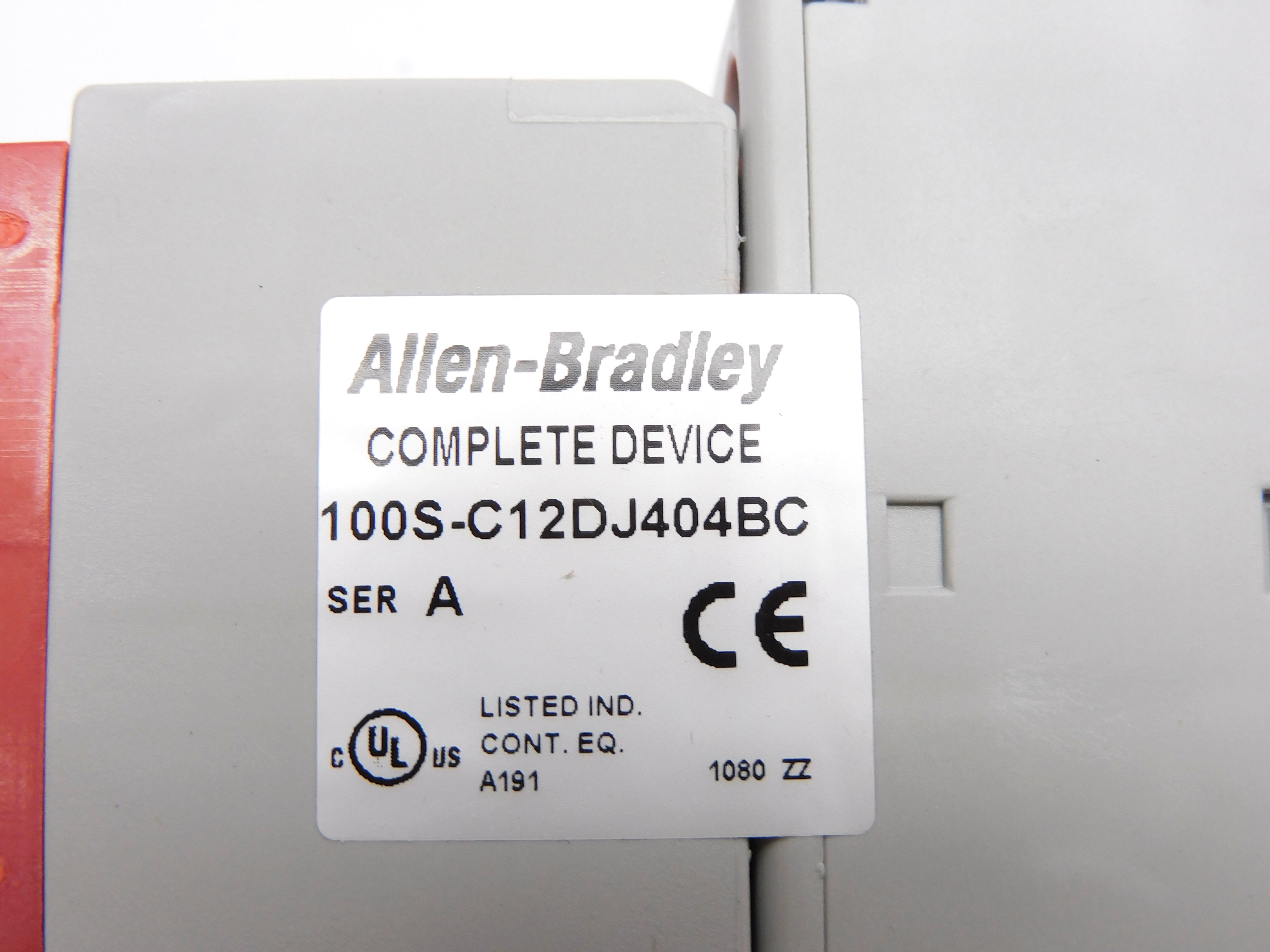 ALLEN BRADLEY 100S-C12DJ404BC SER. C 24VDC (BR/WH) NSMP