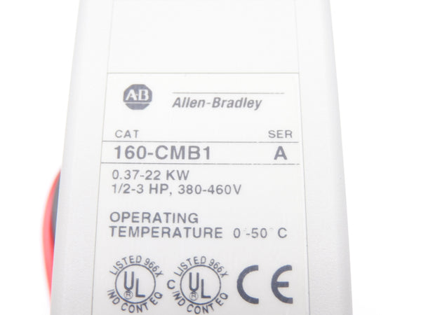 ALLEN BRADLEY 160-CMB1 SER. A (BR/WH) NSMP
