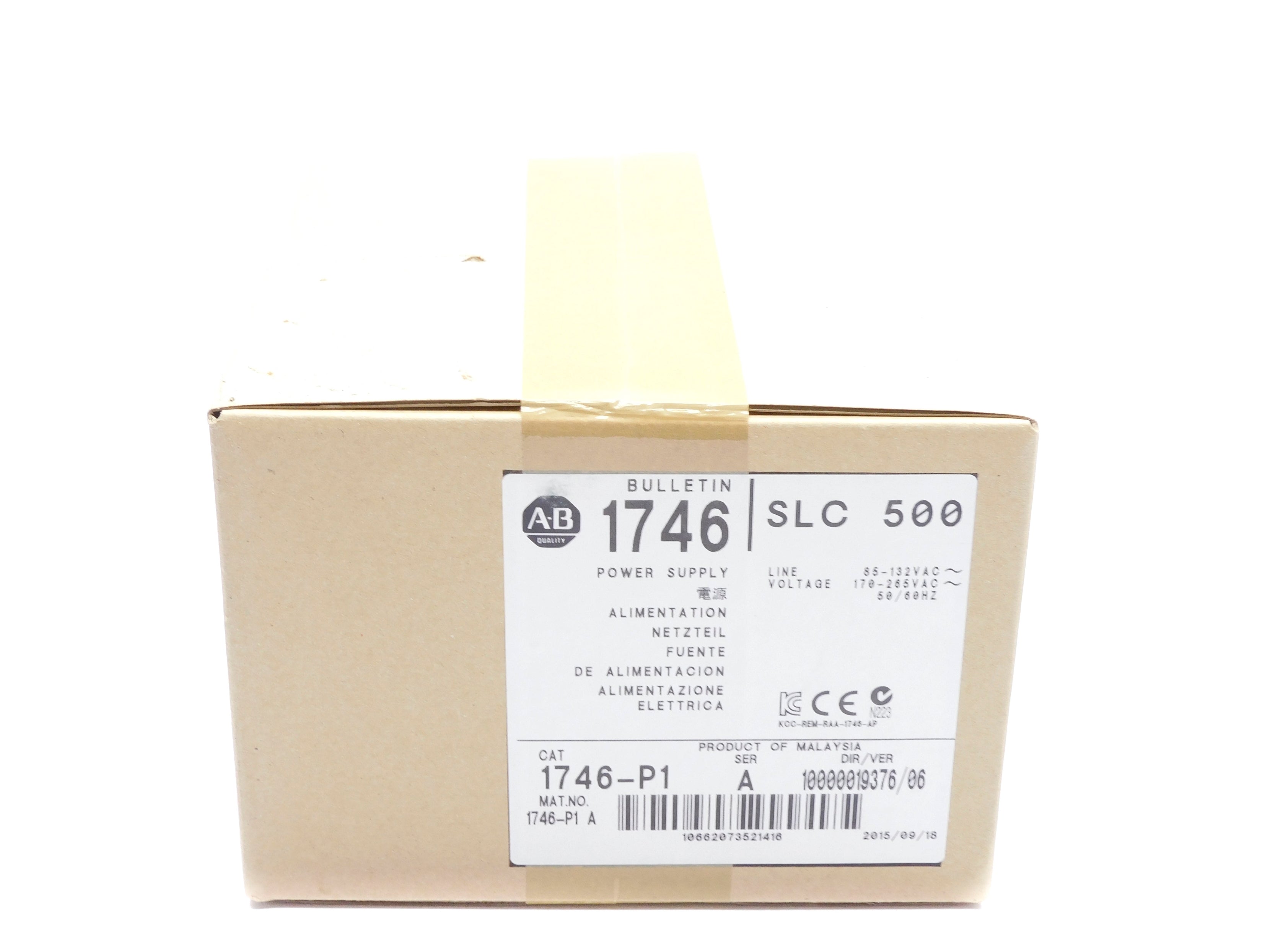 ALLEN BRADLEY 1746-P1 SER. A DATE: 2015 NSFS
