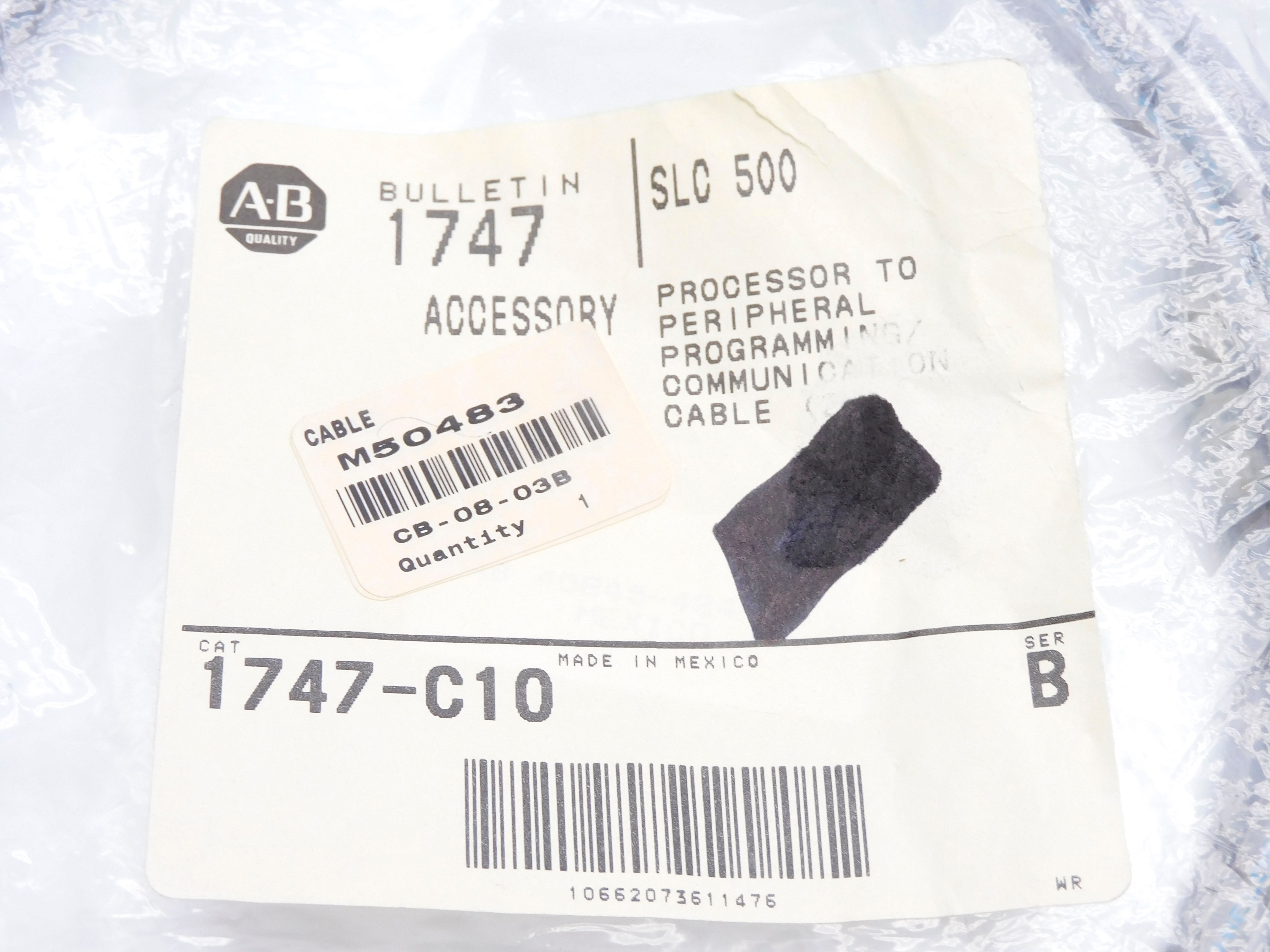 ALLEN BRADLEY 1747-C10 SER. B NSMP