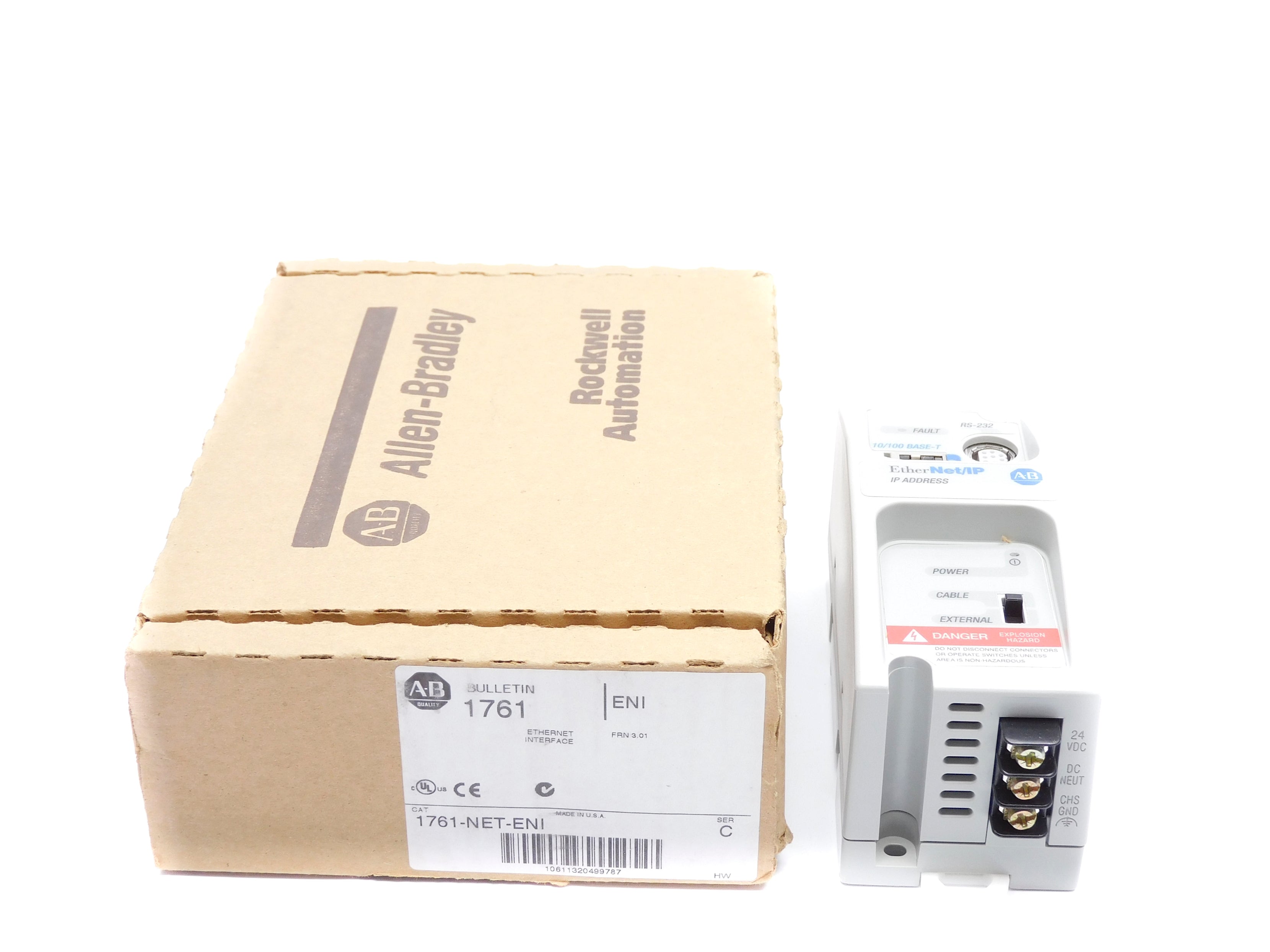 ALLEN BRADLEY 1761-NET-ENI SER. C F/W 3.01 NSMP
