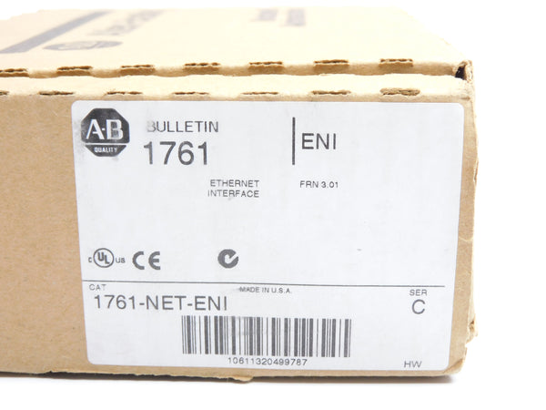 ALLEN BRADLEY 1761-NET-ENI SER. C F/W 3.01 NSMP