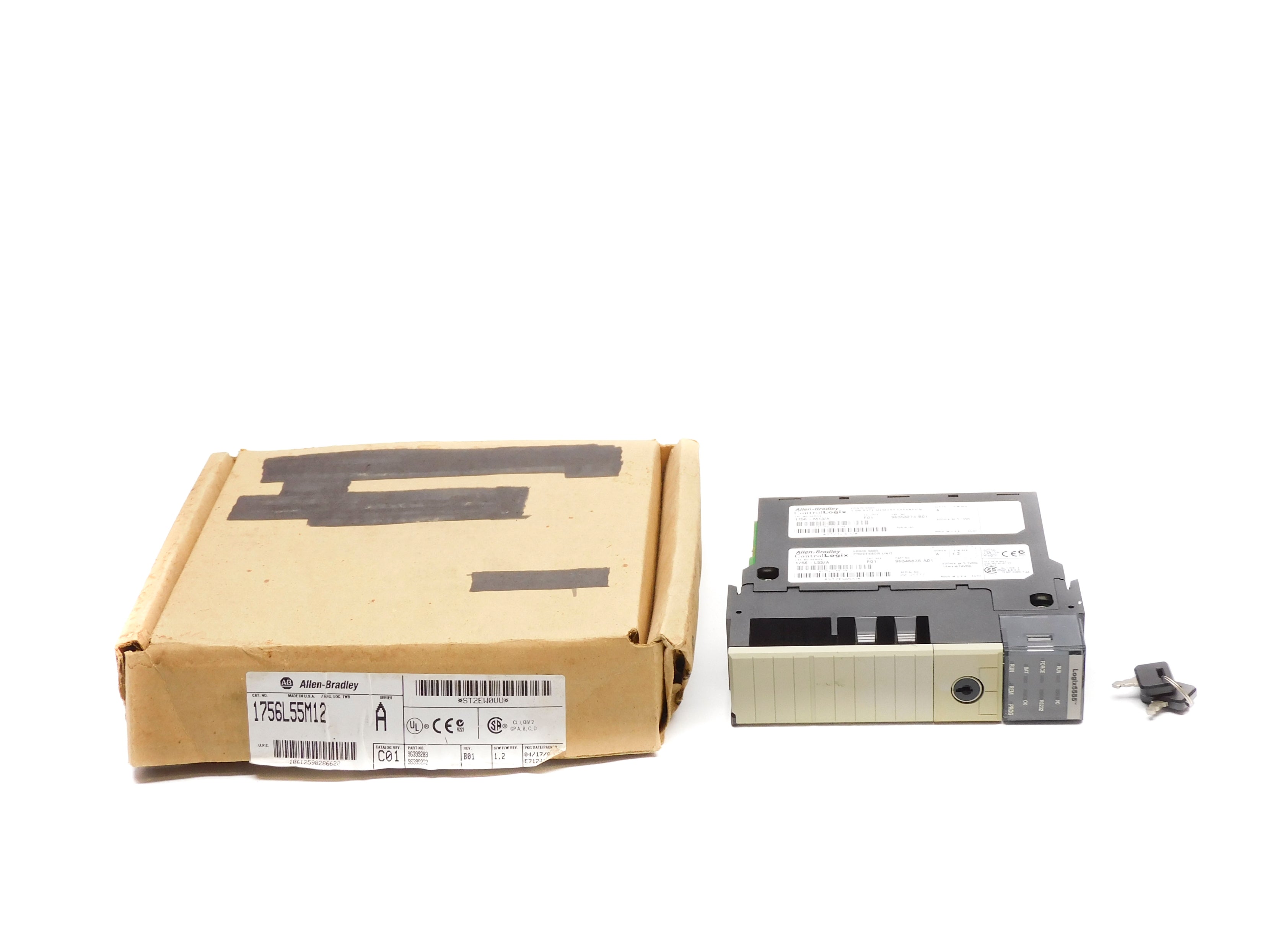 ALLEN BRADLEY 1756-L55M12 SER. A F/W 1.2 NSMP