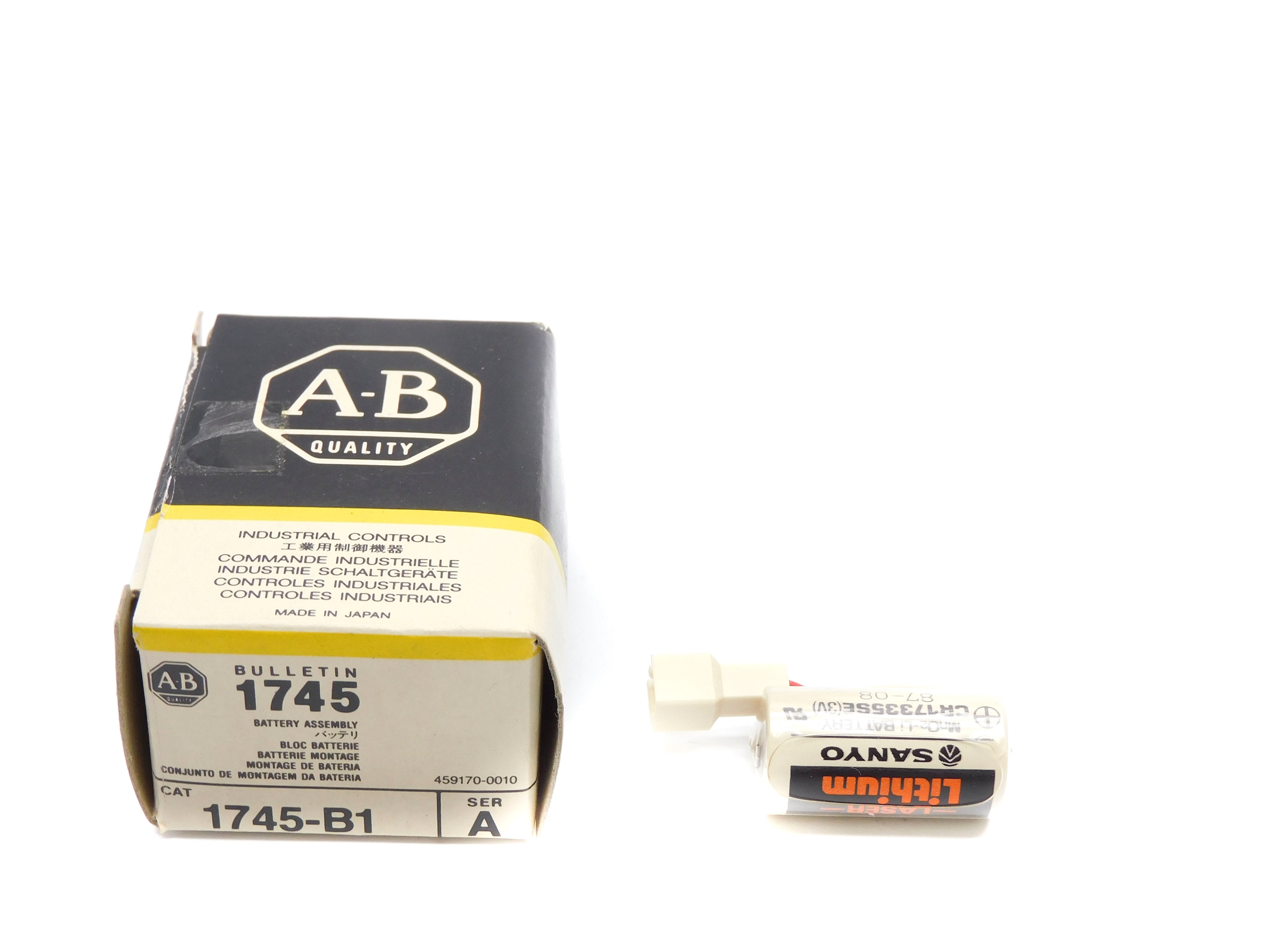 ALLEN BRADLEY 1745-B1 SER. A  (BK/YL) NSMP