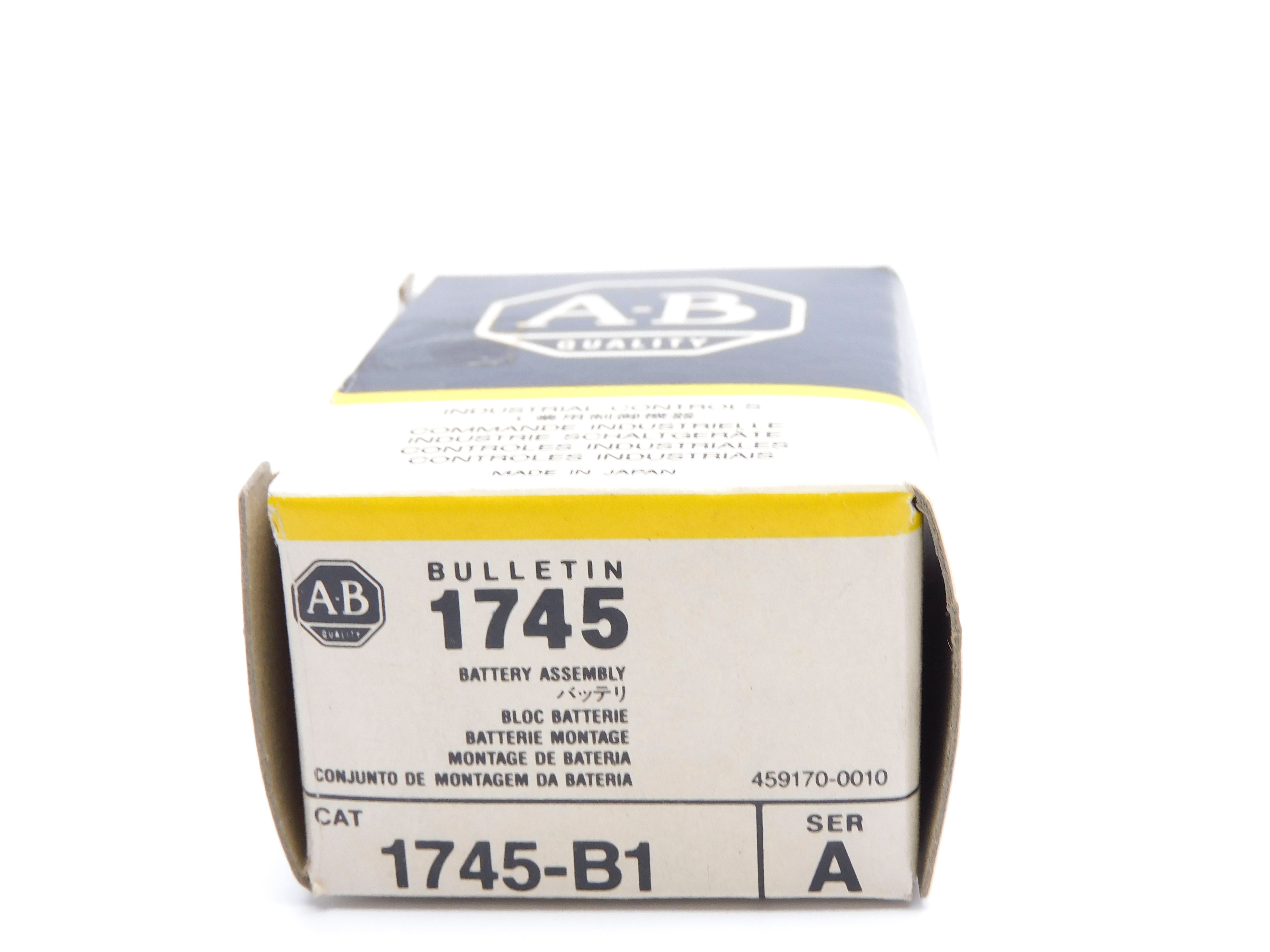 ALLEN BRADLEY 1745-B1 SER. A  (BK/YL) NSMP