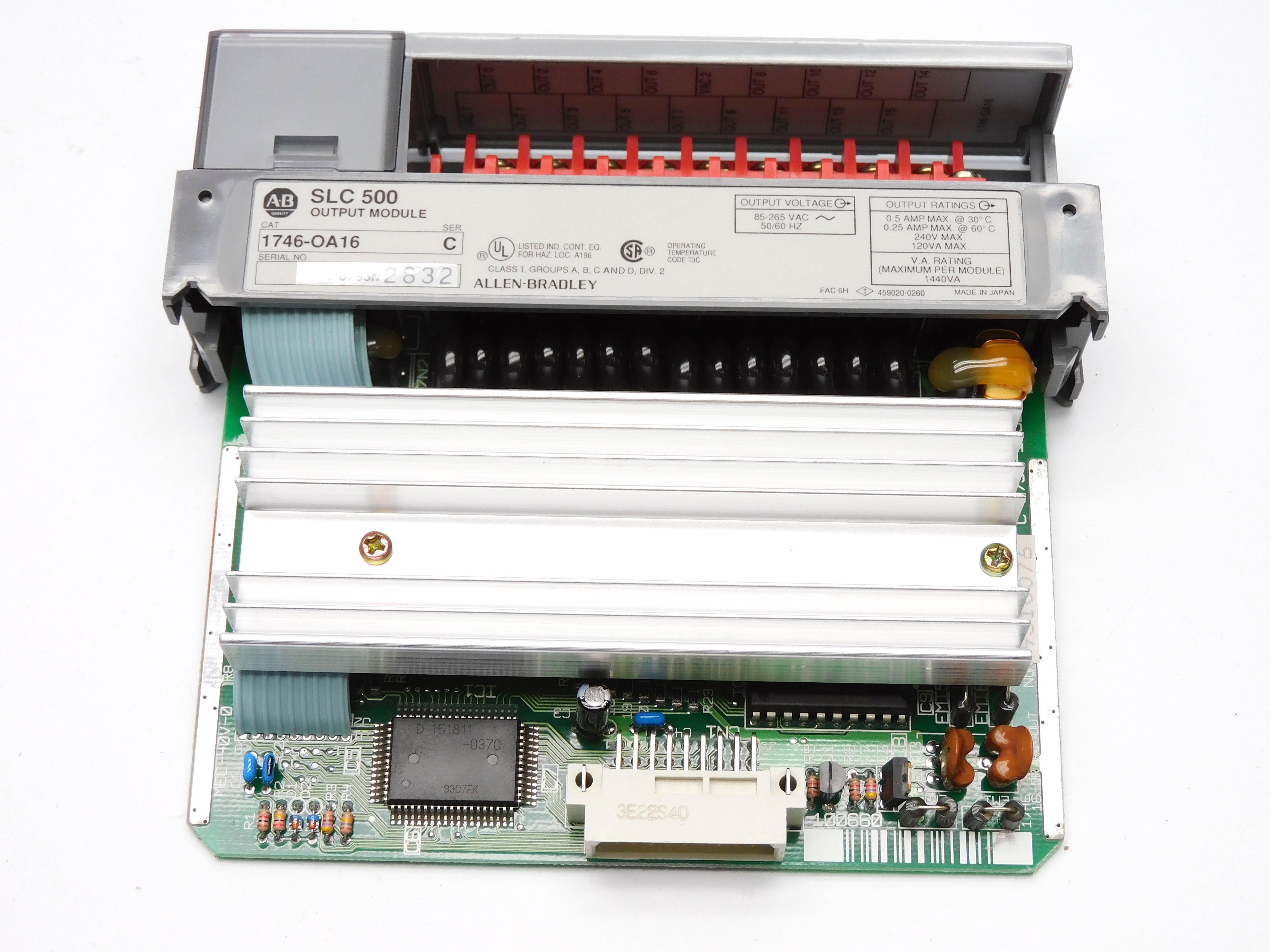 ALLEN BRADLEY 1746-OA16 SER. C 85-265VAC NSMP