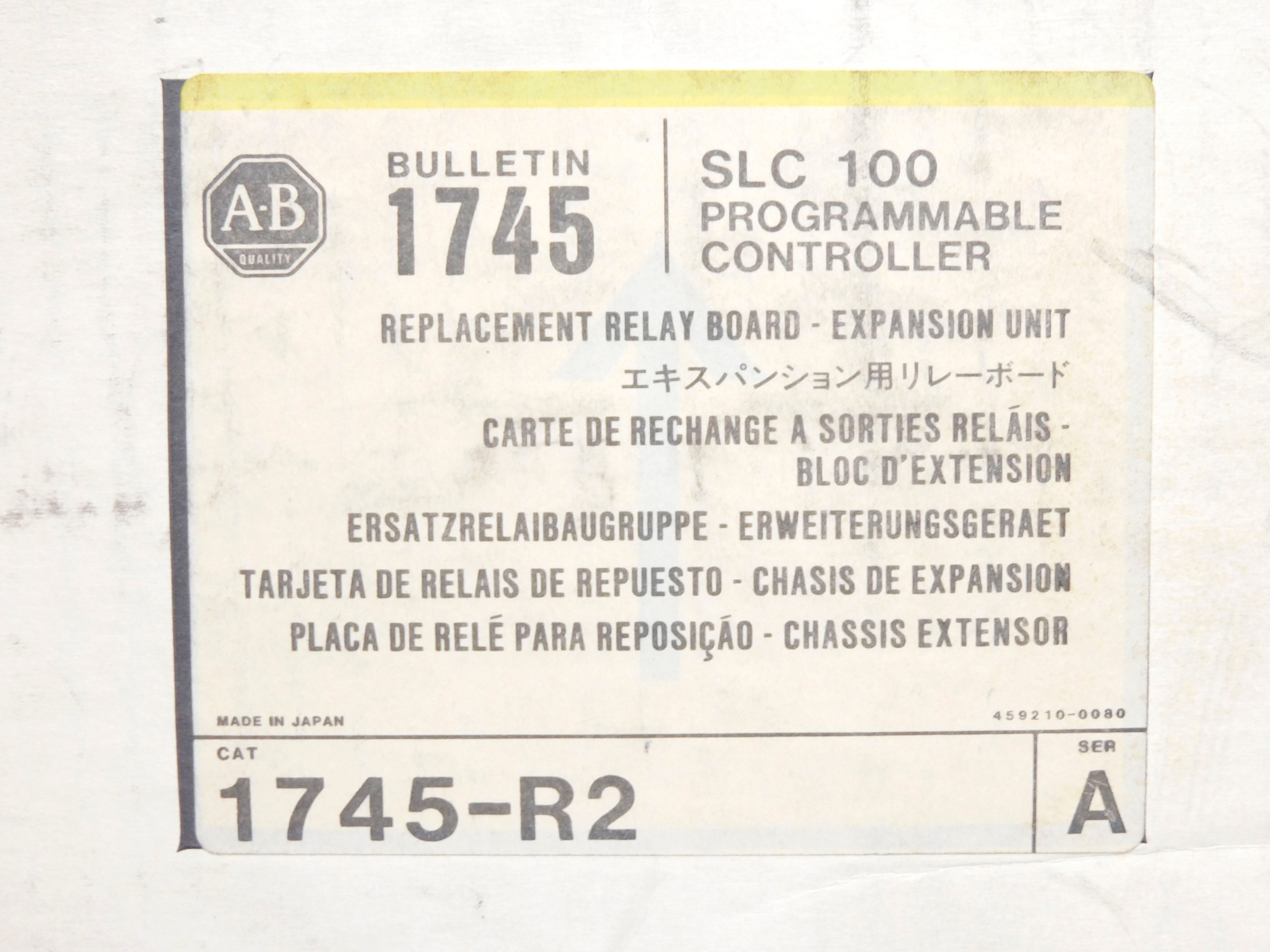 ALLEN BRADLEY 1745-R2 SER. A NSMP