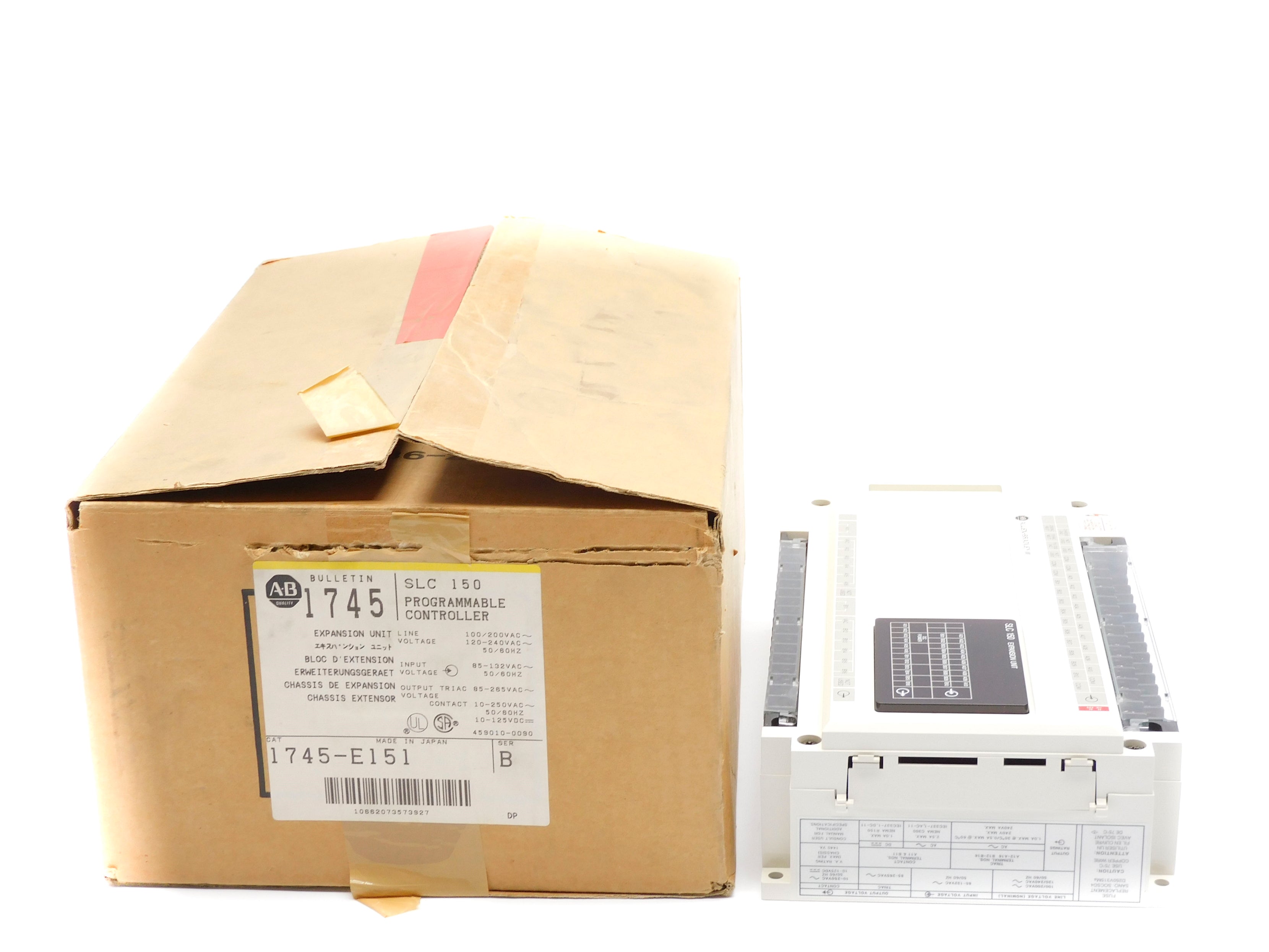 ALLEN BRADLEY 1745-E151 SER. B 85-132VAC 2.5A NSMP