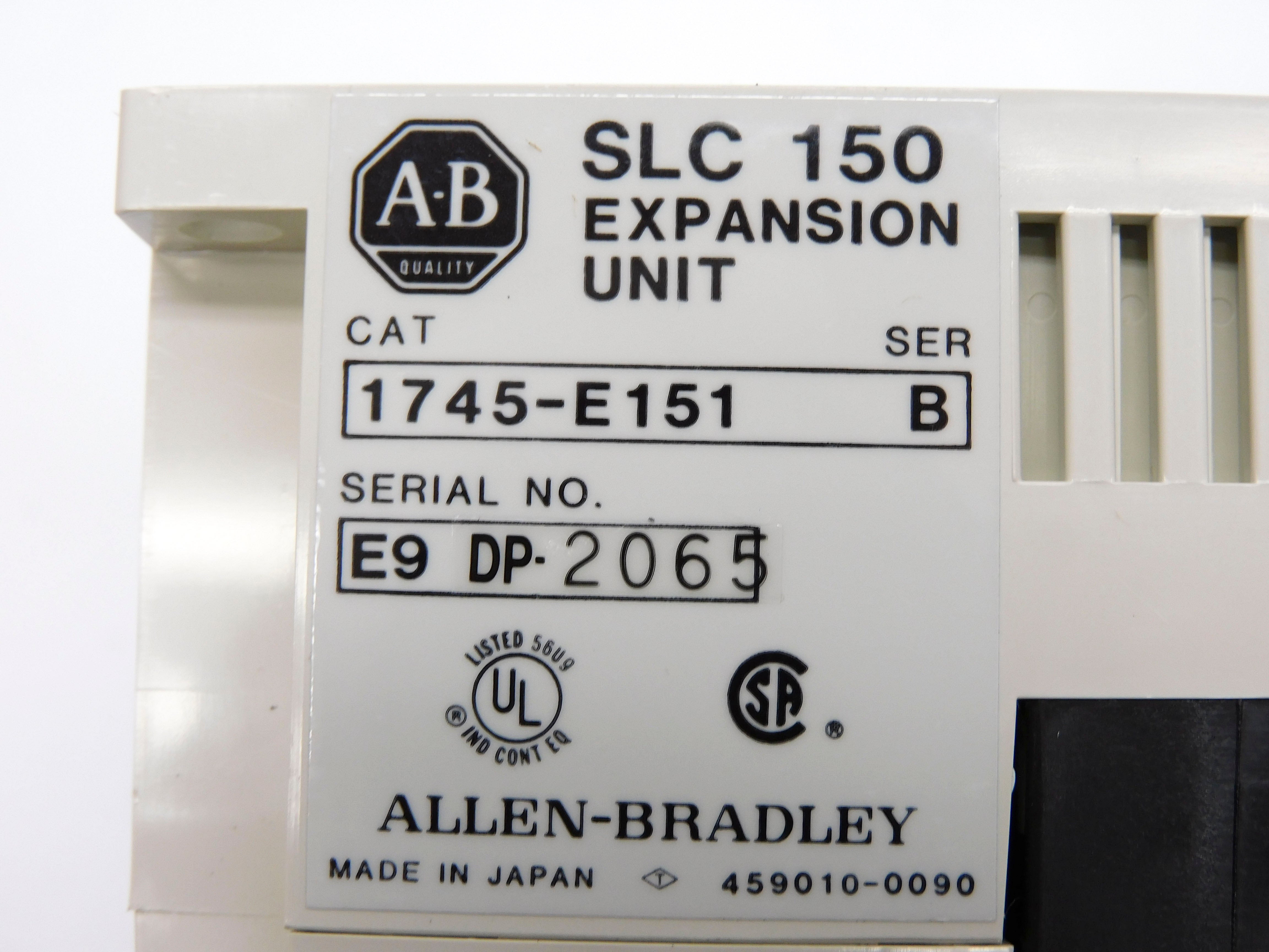 ALLEN BRADLEY 1745-E151 SER. B 85-132VAC 2.5A NSMP