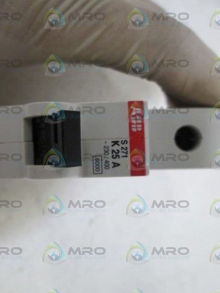 ABB S271-K25 CIRCUIT BREAKER 25A  NSNP