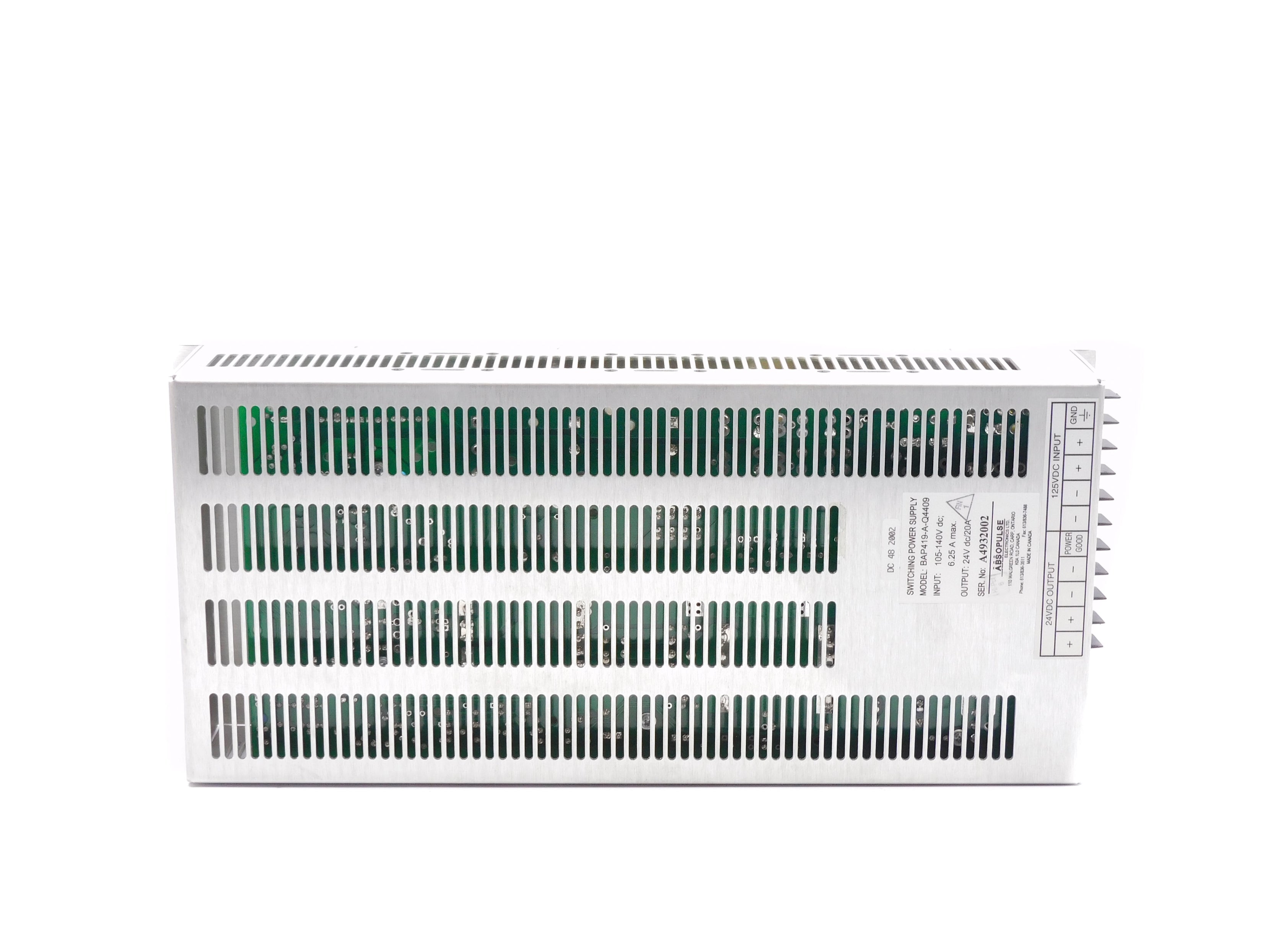 ABSOPULSE ELECTRONICS BAP419-A-Q4409 NSMP